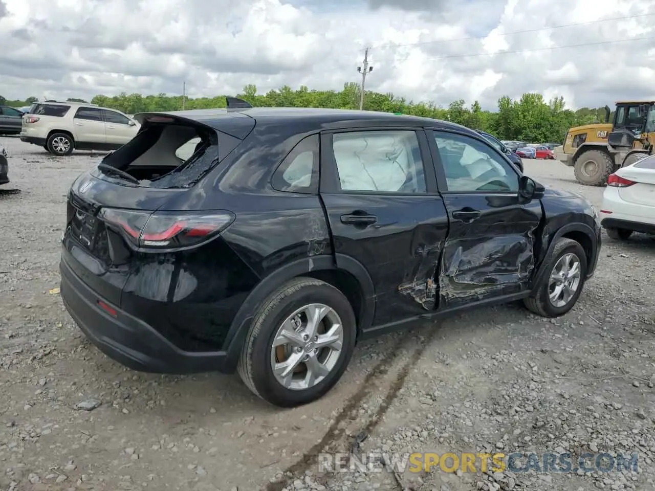 3 Photograph of a damaged car 3CZRZ1H38SM710663 HONDA HR-V 2025