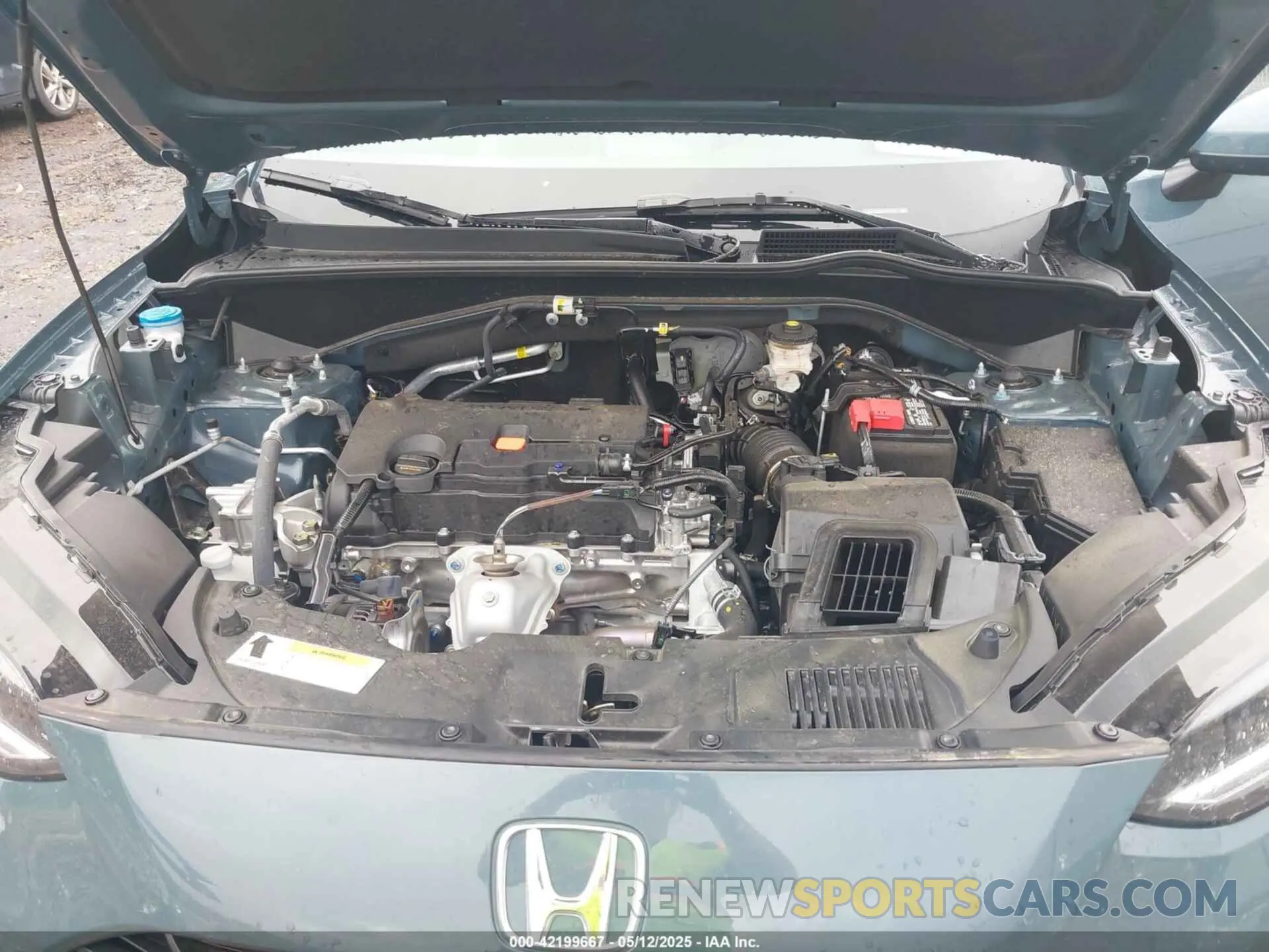 10 Фотография поврежденного автомобиля 3CZRZ1H38SM729360 HONDA HR-V 2025