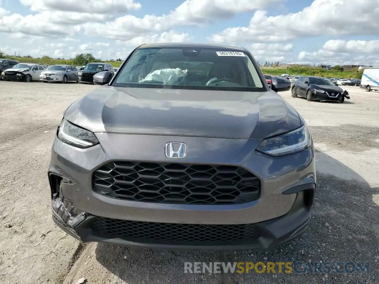 5 Photograph of a damaged car 3CZRZ1H38SM742982 HONDA HR-V 2025