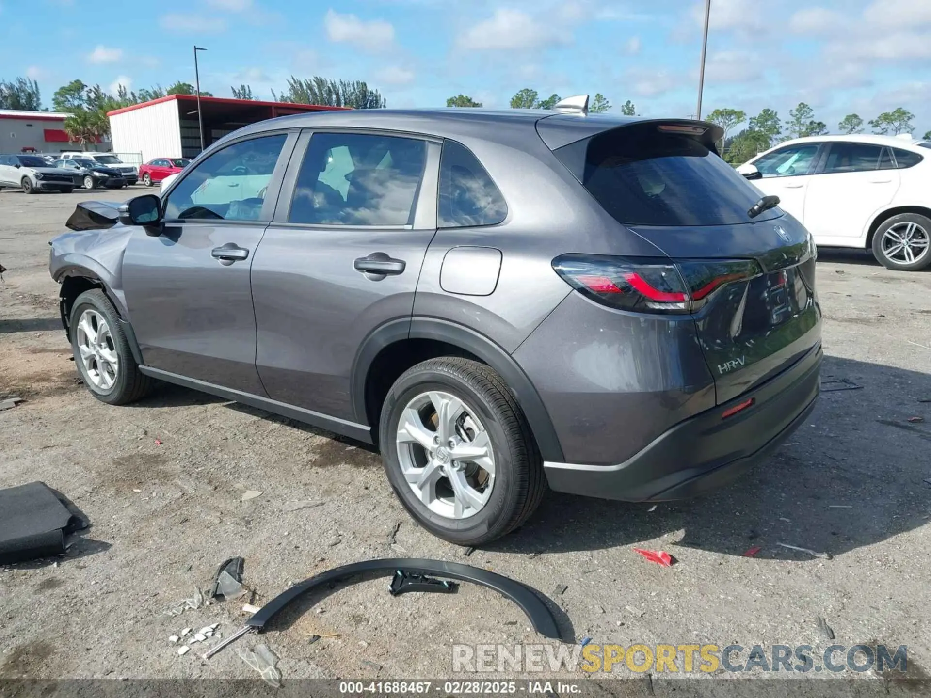 3 Photograph of a damaged car 3CZRZ1H3XSM719610 HONDA HR-V 2025