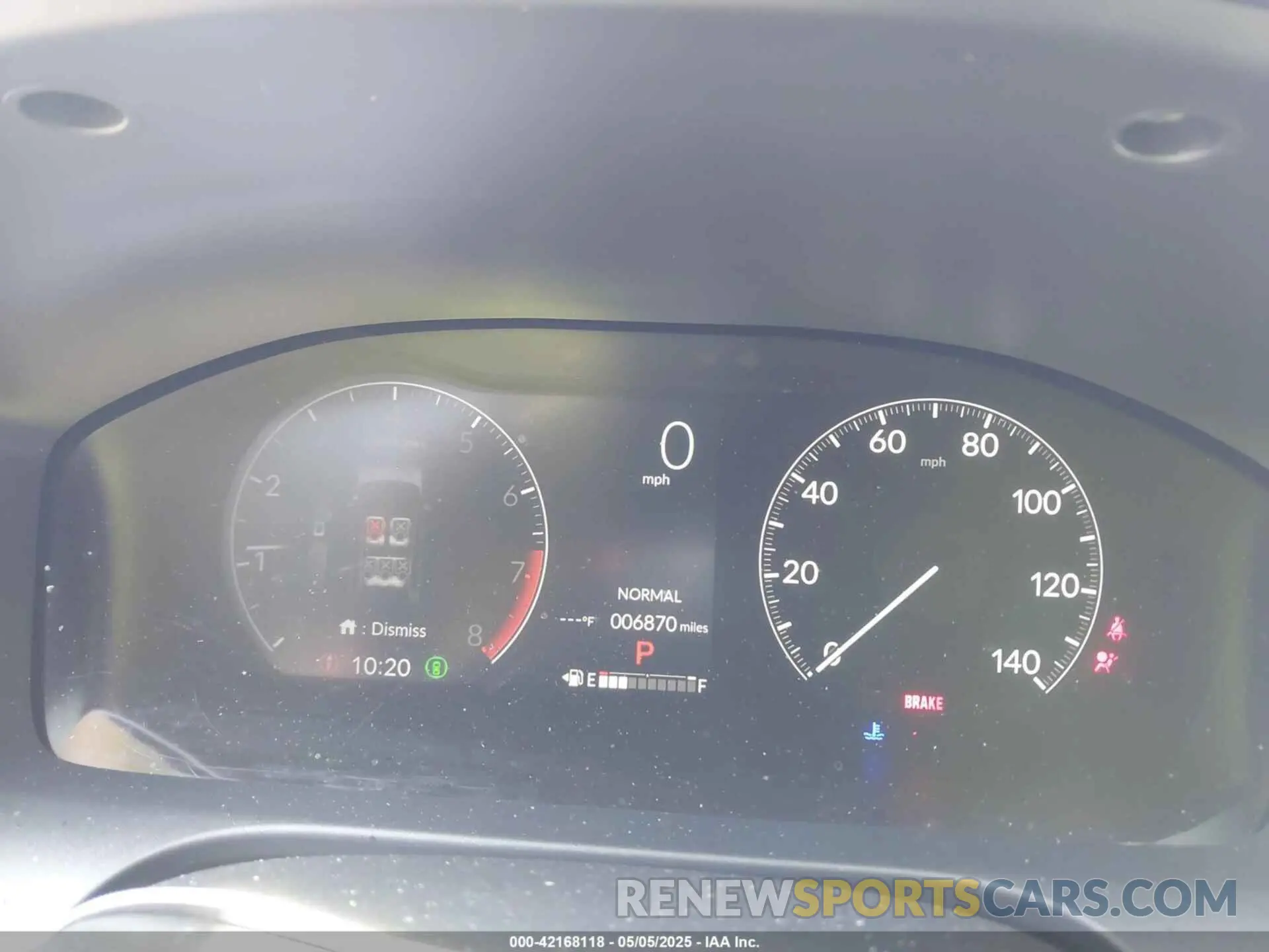 7 Photograph of a damaged car 3CZRZ1H3XSM720868 HONDA HR-V 2025