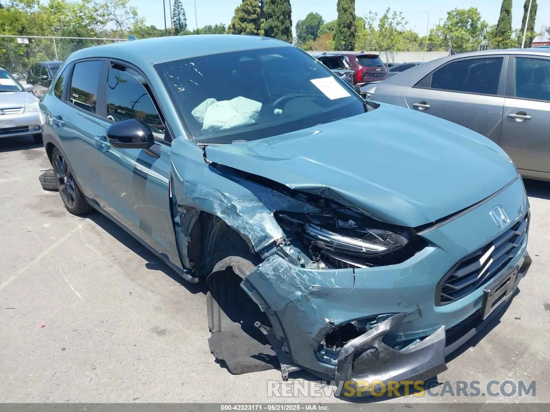 6 Фотография поврежденного автомобиля 3CZRZ1H50SM700162 HONDA HR-V 2025