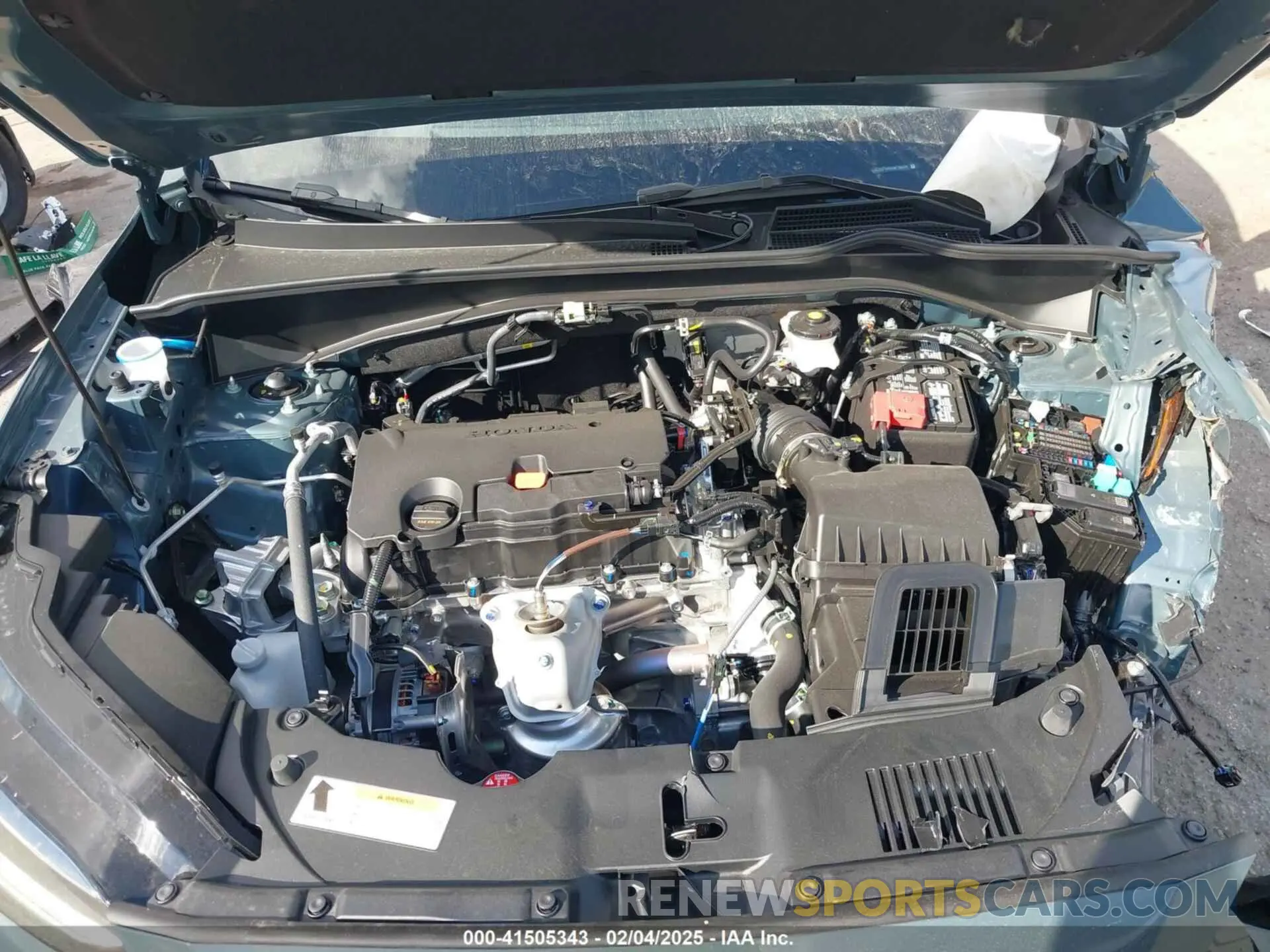 10 Фотография поврежденного автомобиля 3CZRZ1H50SM736028 HONDA HR-V 2025