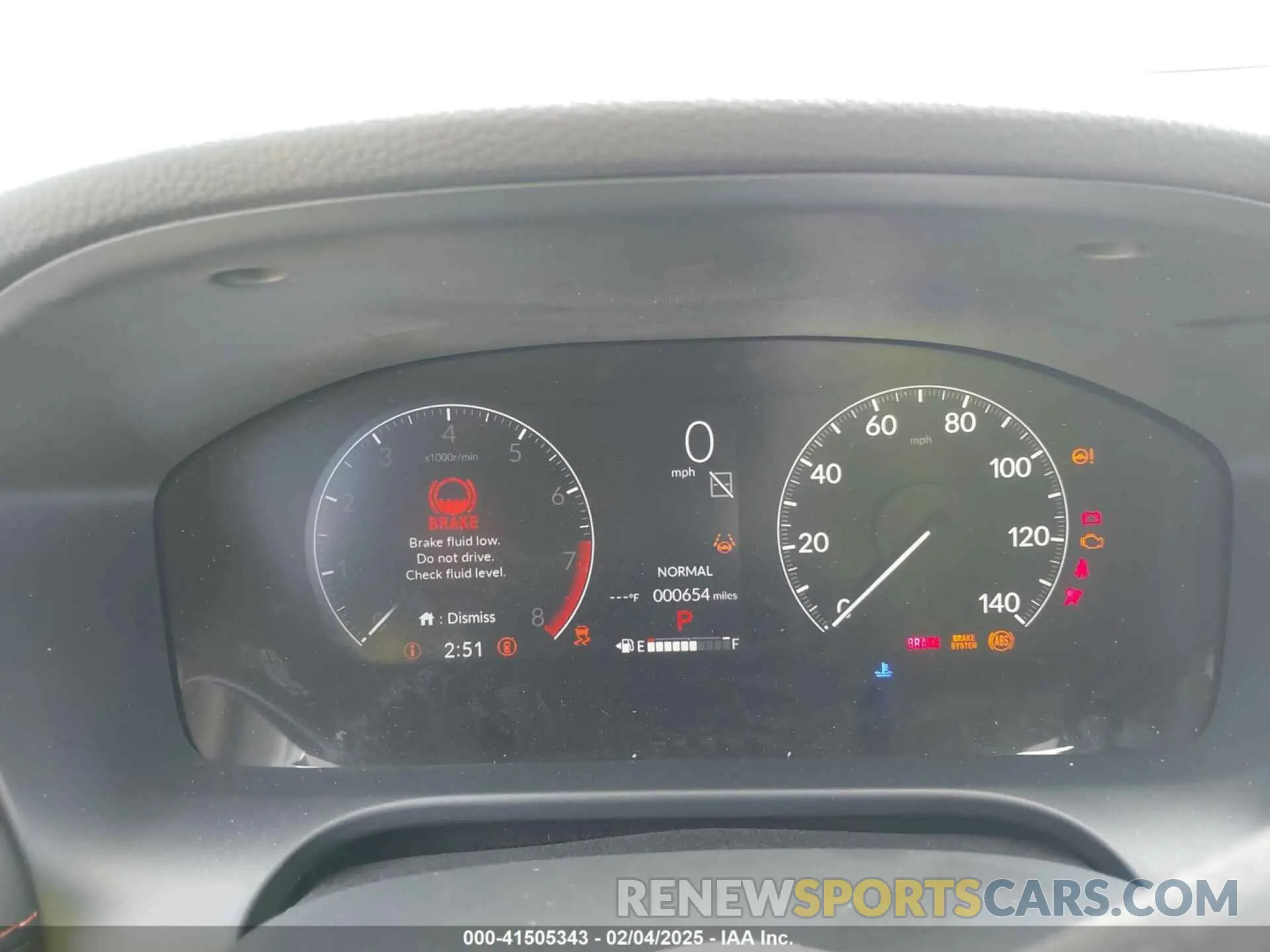 7 Фотография поврежденного автомобиля 3CZRZ1H50SM736028 HONDA HR-V 2025