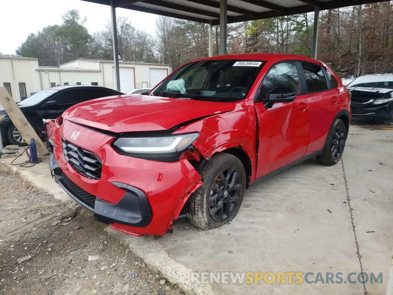 1 Photograph of a damaged car 3CZRZ1H54SM716011 HONDA HR-V 2025