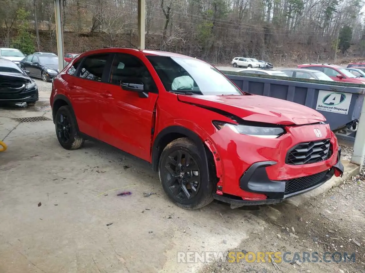 4 Photograph of a damaged car 3CZRZ1H54SM716011 HONDA HR-V 2025