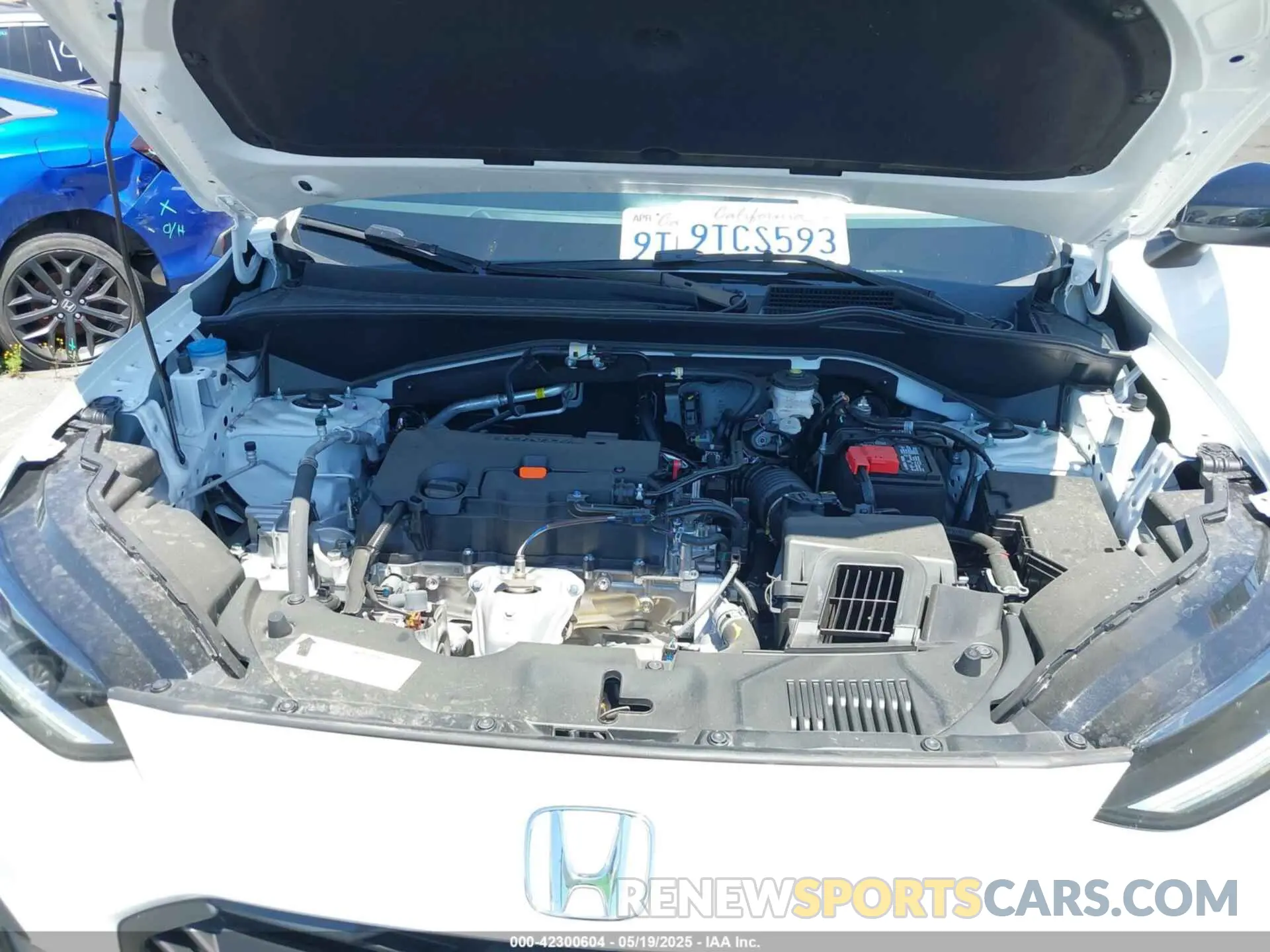 10 Photograph of a damaged car 3CZRZ1H54SM741765 HONDA HR-V 2025
