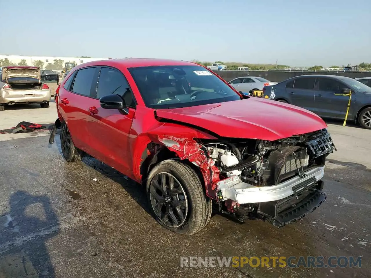 4 Фотография поврежденного автомобиля 3CZRZ1H55SM720293 HONDA HR-V 2025
