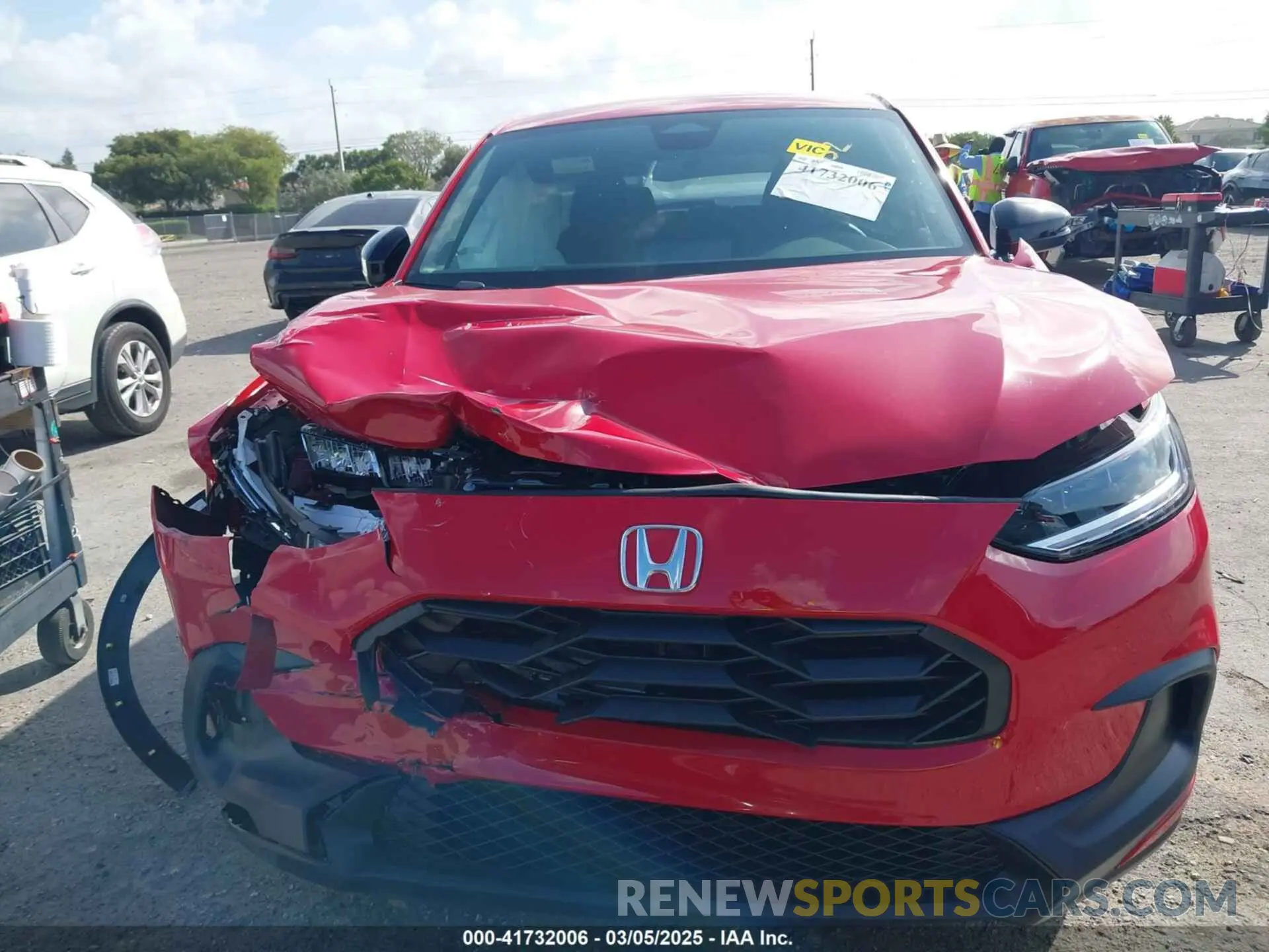 11 Photograph of a damaged car 3CZRZ1H55SM723405 HONDA HR-V 2025