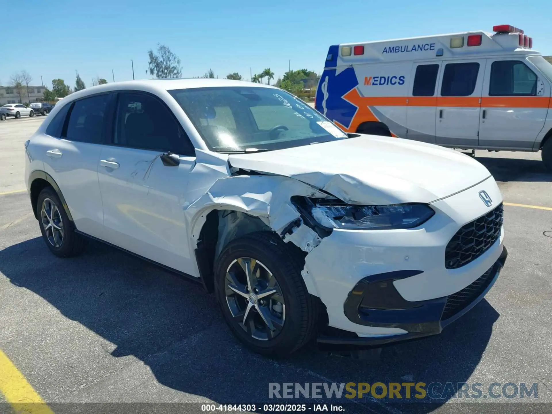 6 Фотография поврежденного автомобиля 3CZRZ1H71SM744625 HONDA HR-V 2025