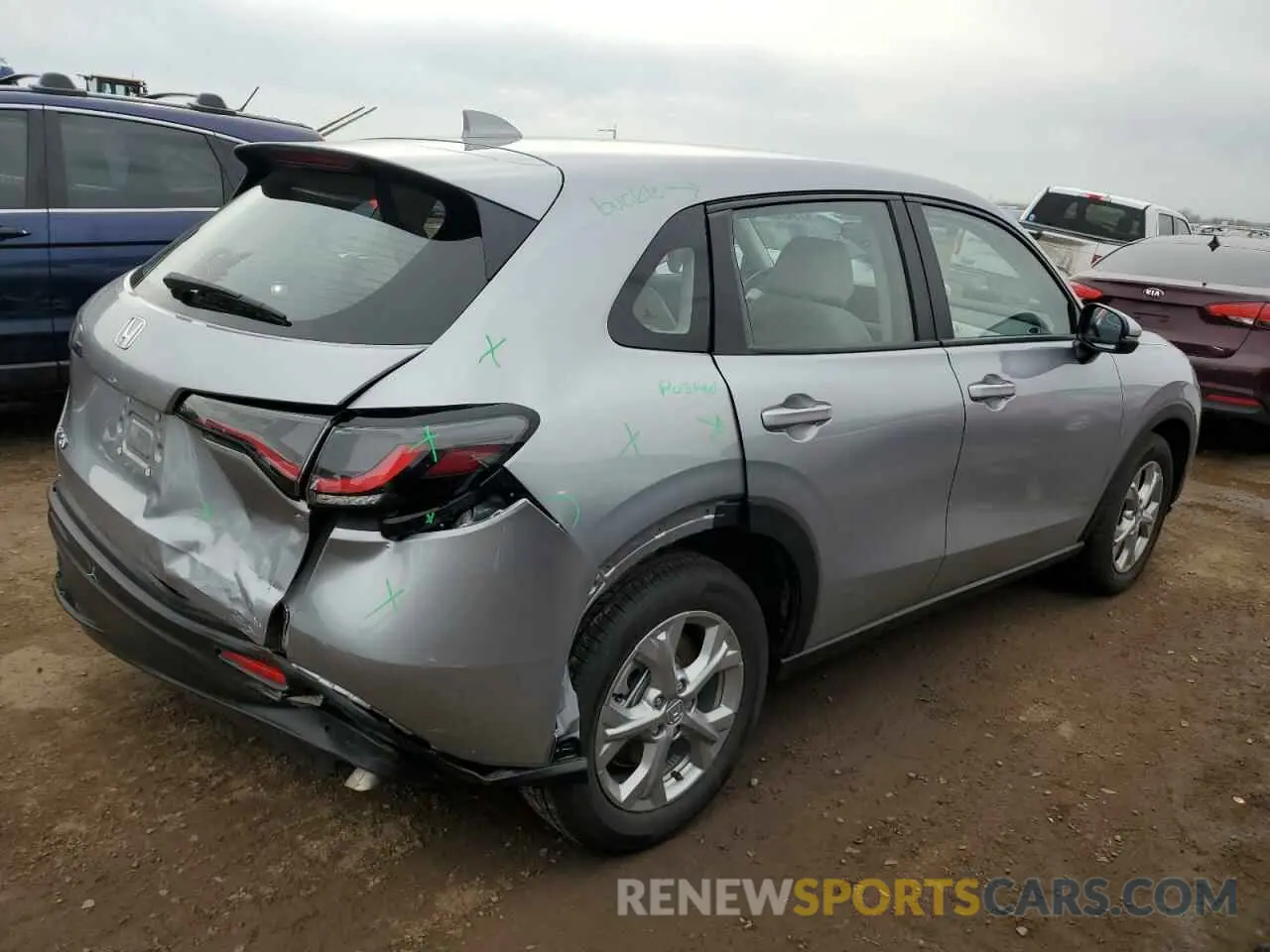 3 Фотография поврежденного автомобиля 3CZRZ2H34SM727062 HONDA HR-V 2025