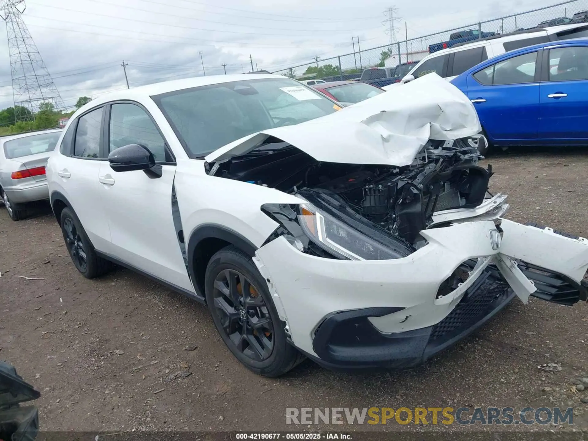 1 Photograph of a damaged car 3CZRZ2H51SM705554 HONDA HR-V 2025