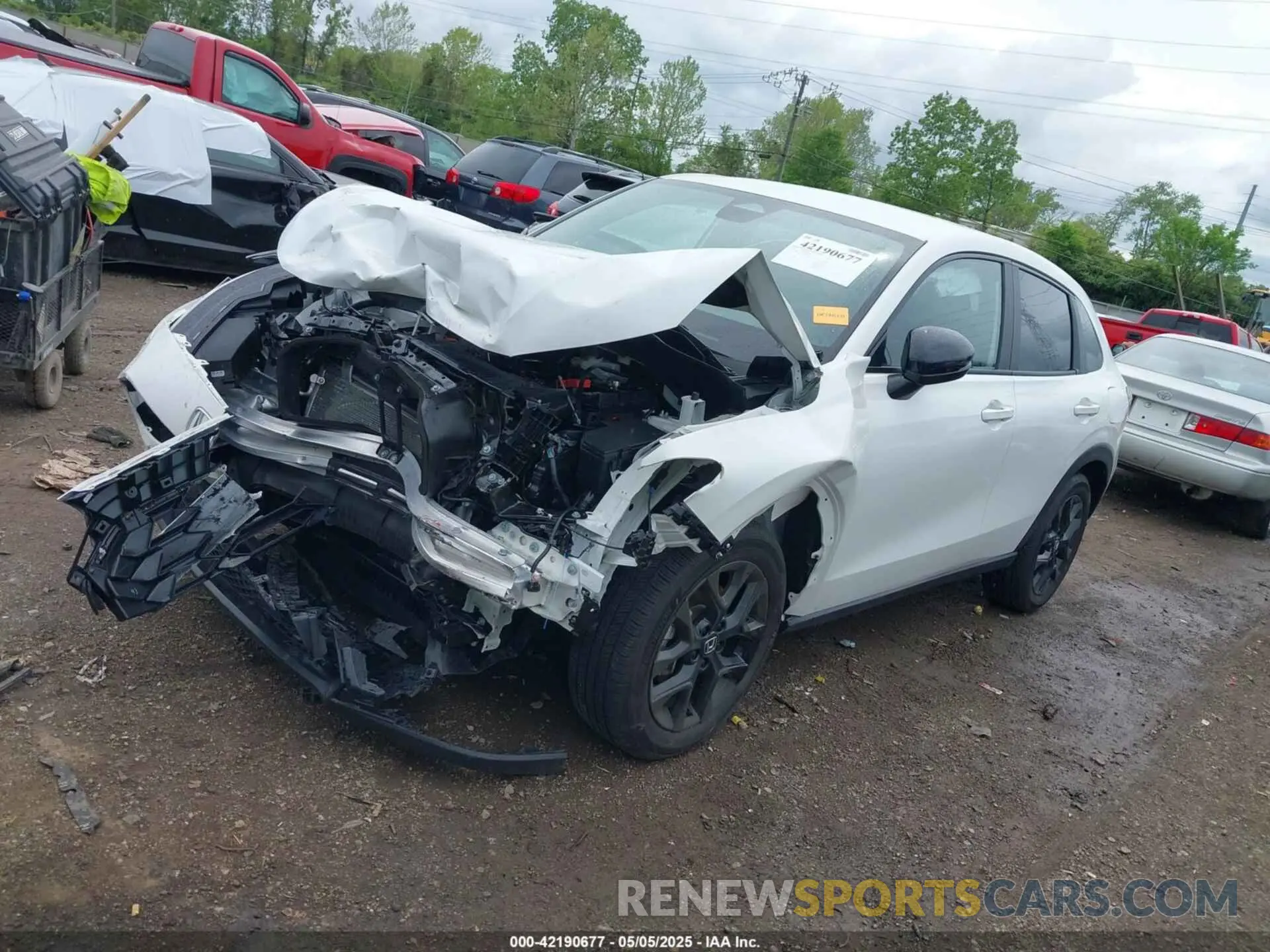 2 Photograph of a damaged car 3CZRZ2H51SM705554 HONDA HR-V 2025