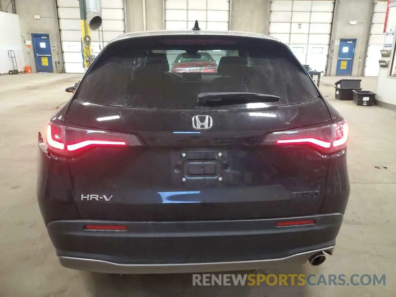 6 Photograph of a damaged car 3CZRZ2H54SM713244 HONDA HR-V 2025