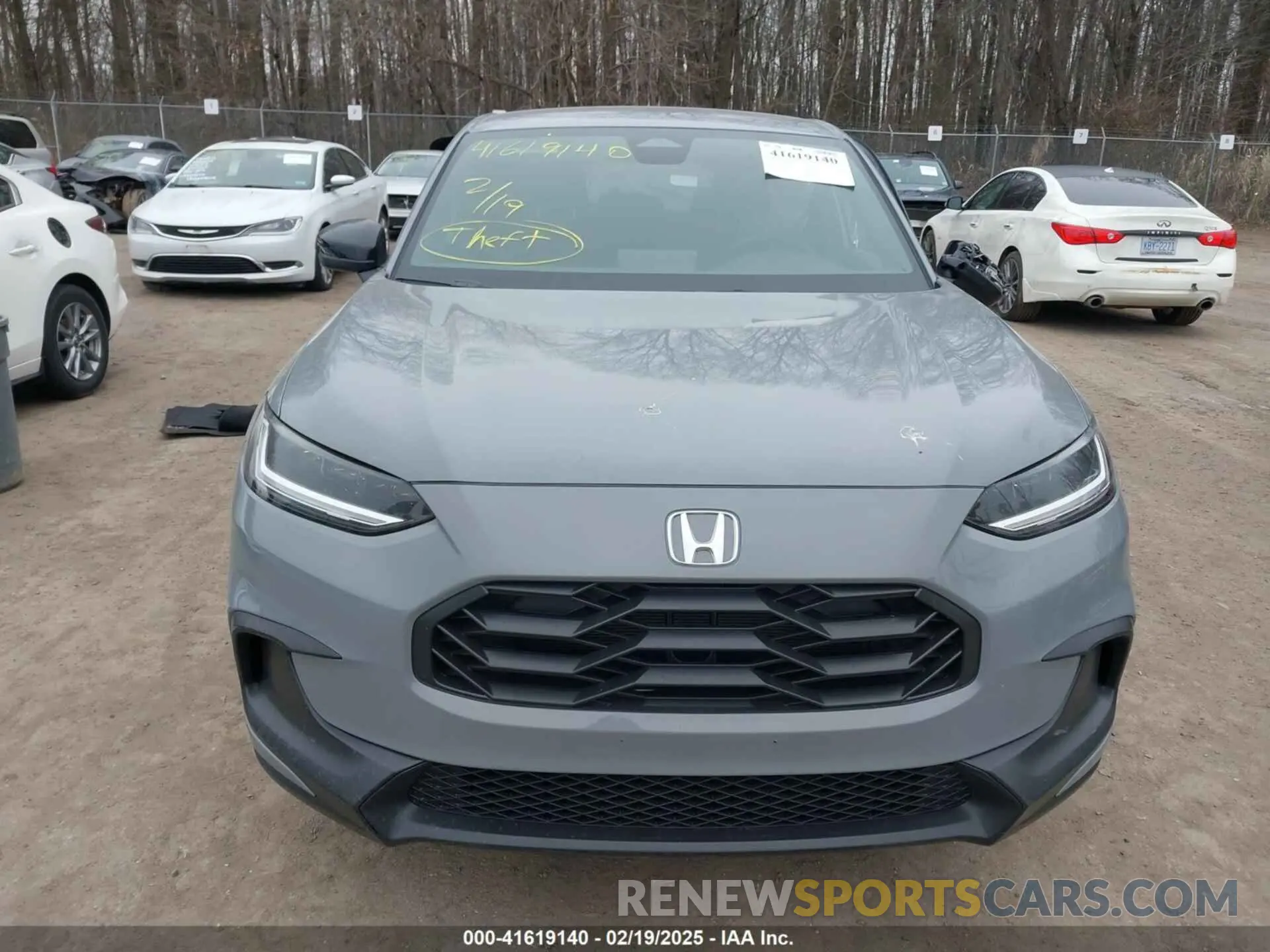 11 Photograph of a damaged car 3CZRZ2H54SM740072 HONDA HR-V 2025