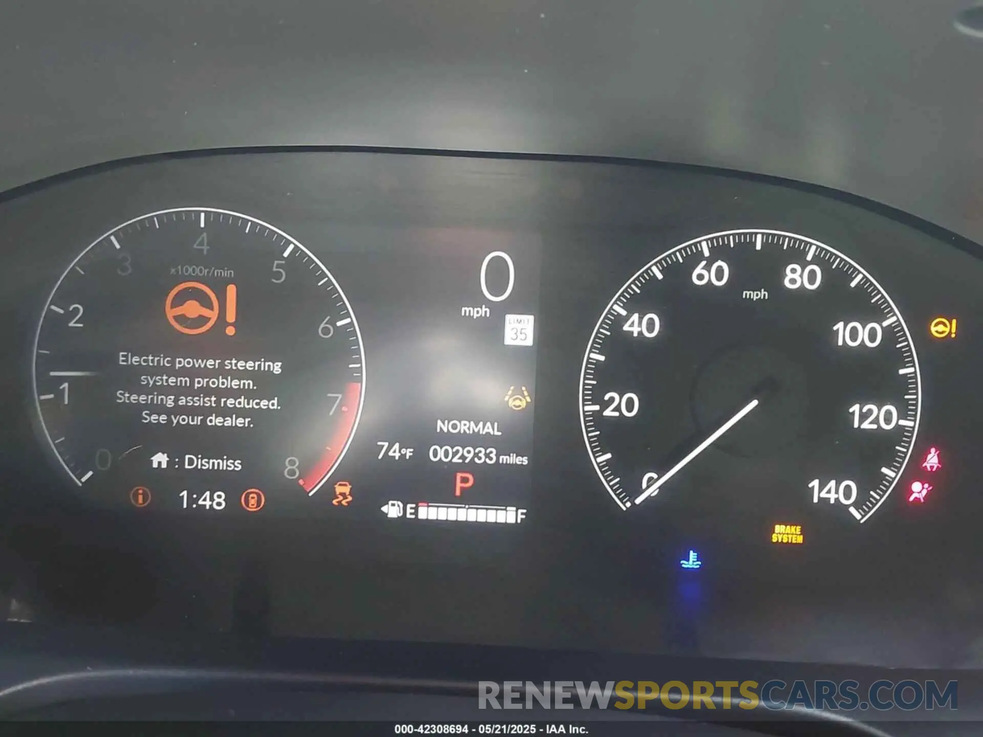 7 Фотография поврежденного автомобиля 3CZRZ2H55SM735947 HONDA HR-V 2025