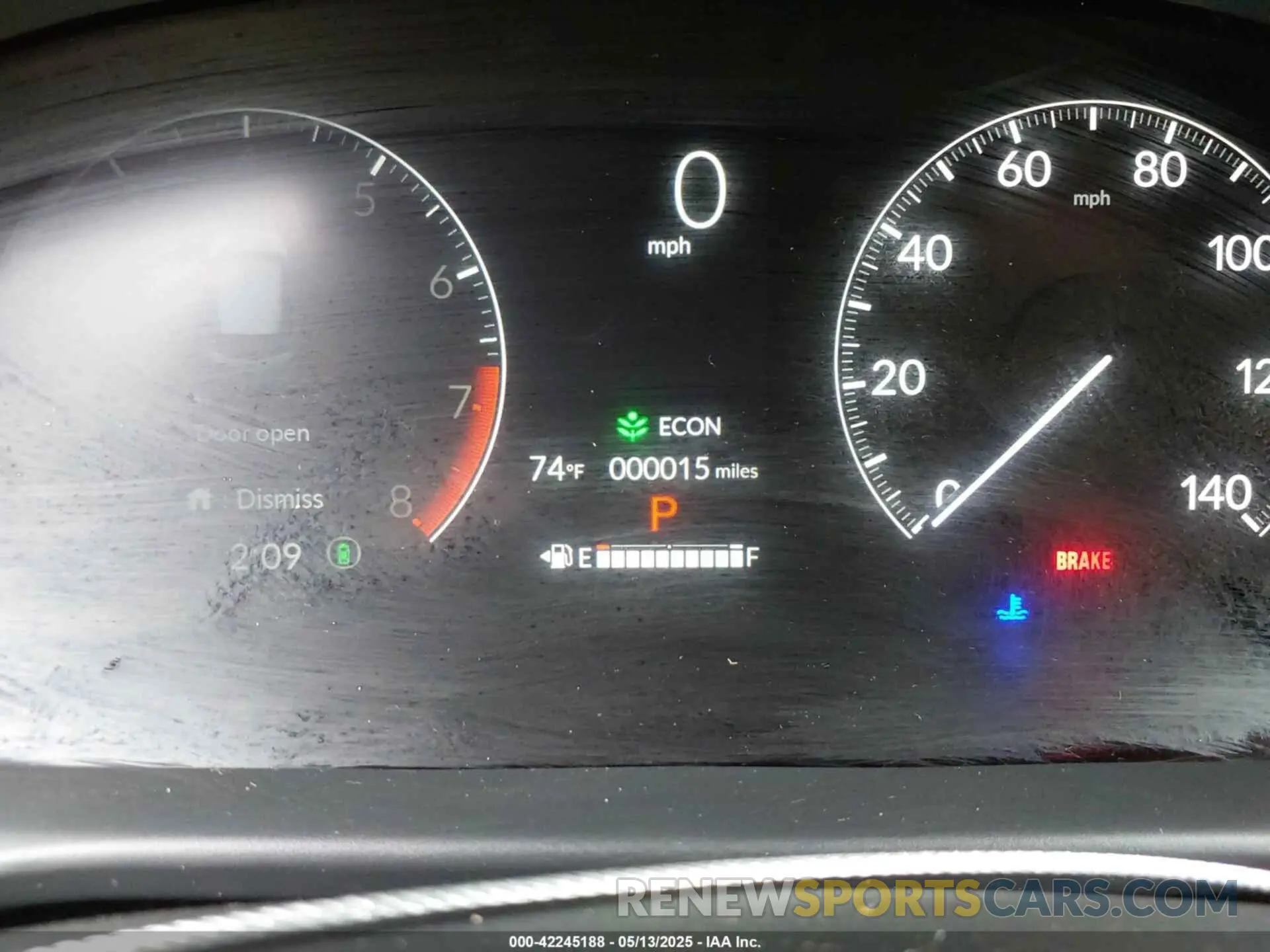 15 Фотография поврежденного автомобиля 3CZRZ2H55SM786767 HONDA HR-V 2025