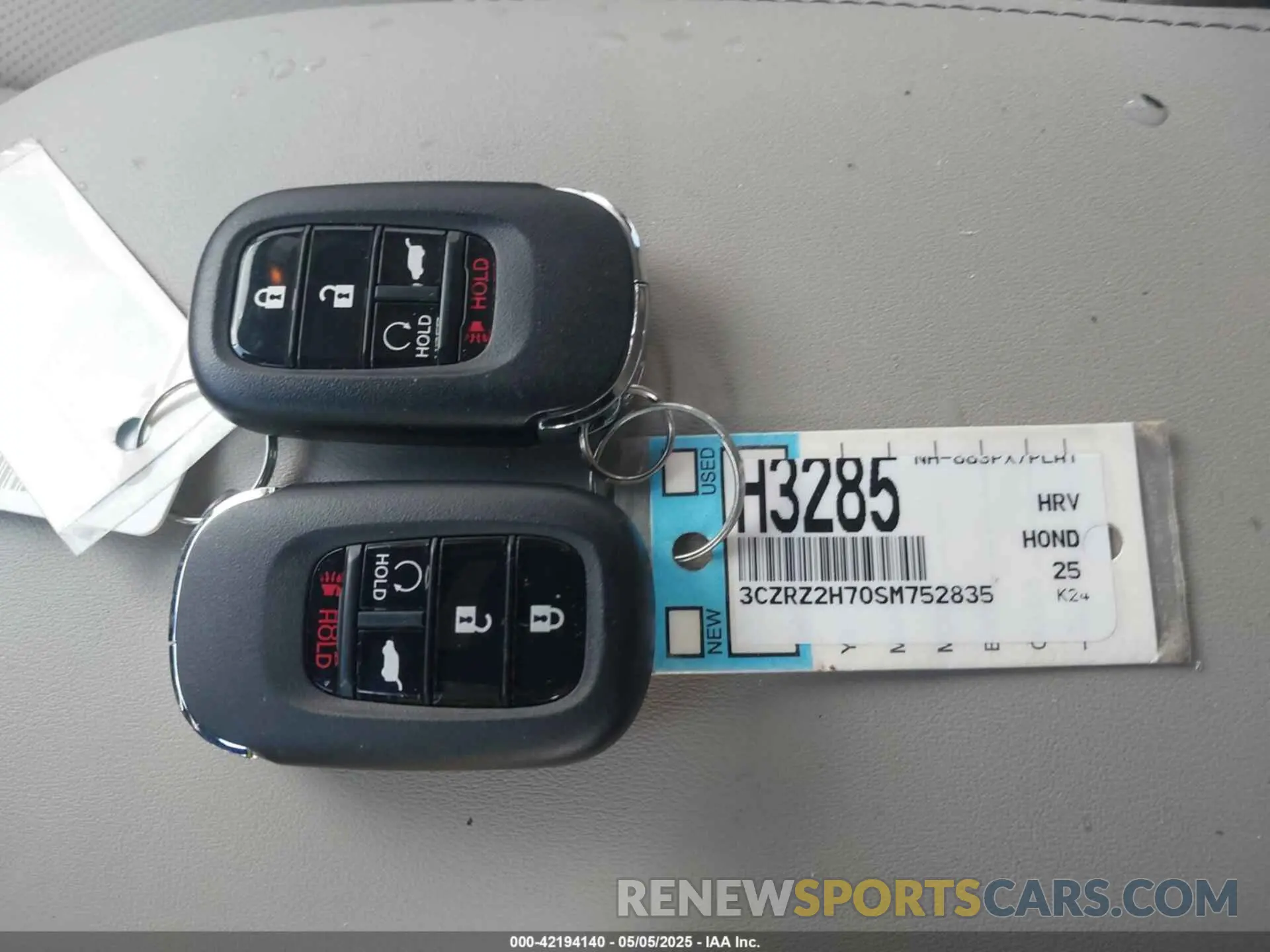 11 Фотография поврежденного автомобиля 3CZRZ2H70SM752835 HONDA HR-V 2025