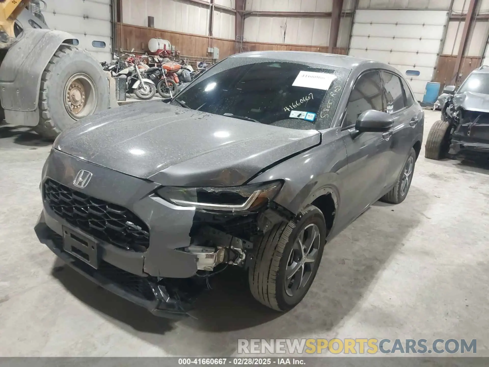 2 Фотография поврежденного автомобиля 3CZRZ2H75SM713352 HONDA HR-V 2025