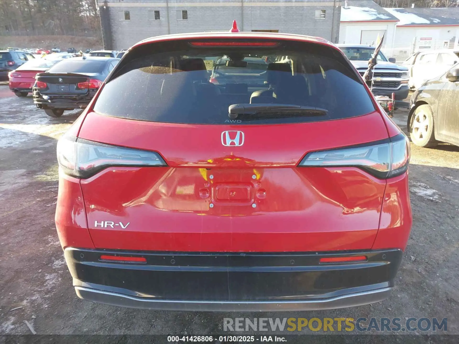 16 Photograph of a damaged car 3CZRZ2H77SM718617 HONDA HR-V 2025