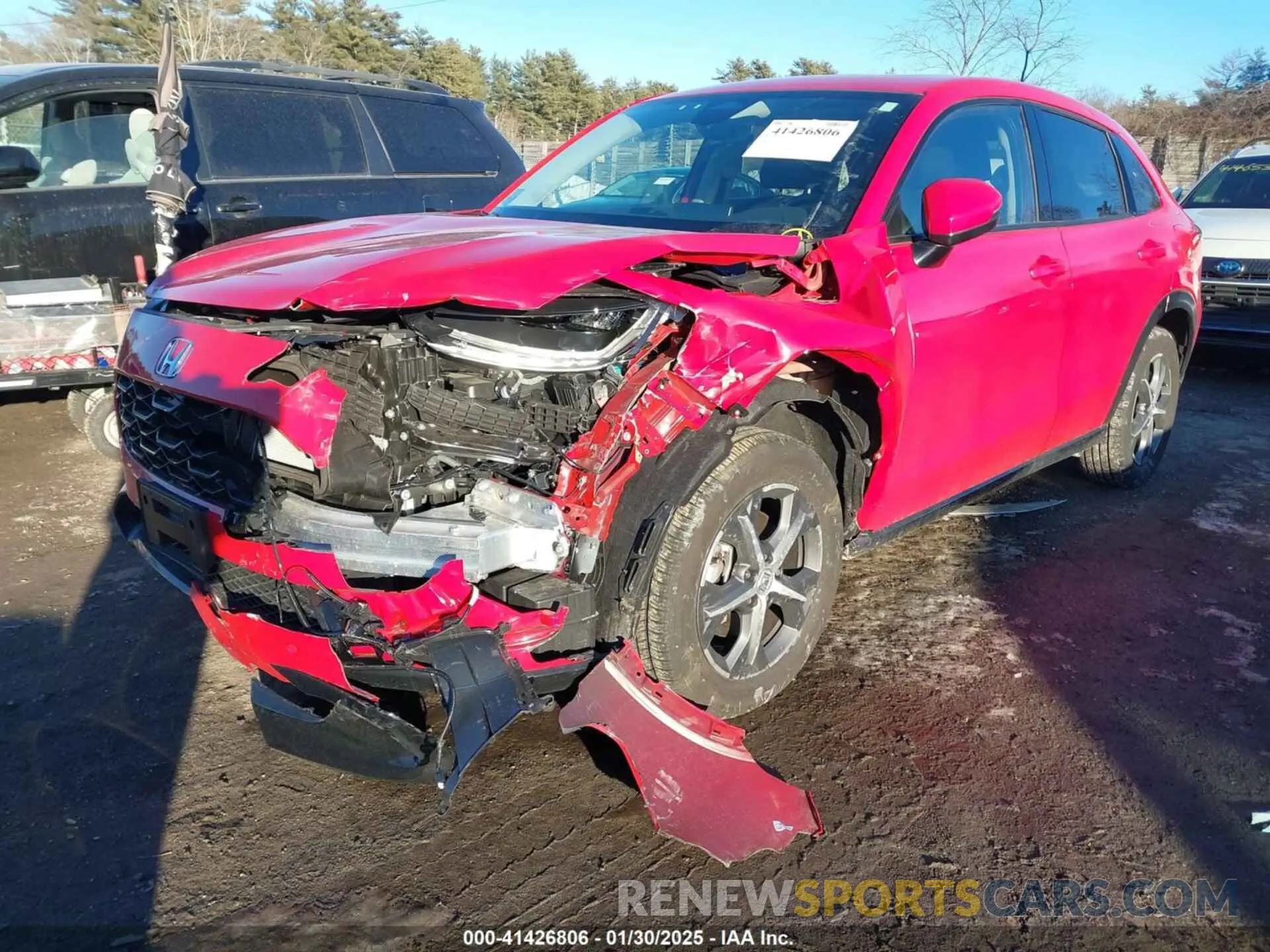2 Photograph of a damaged car 3CZRZ2H77SM718617 HONDA HR-V 2025