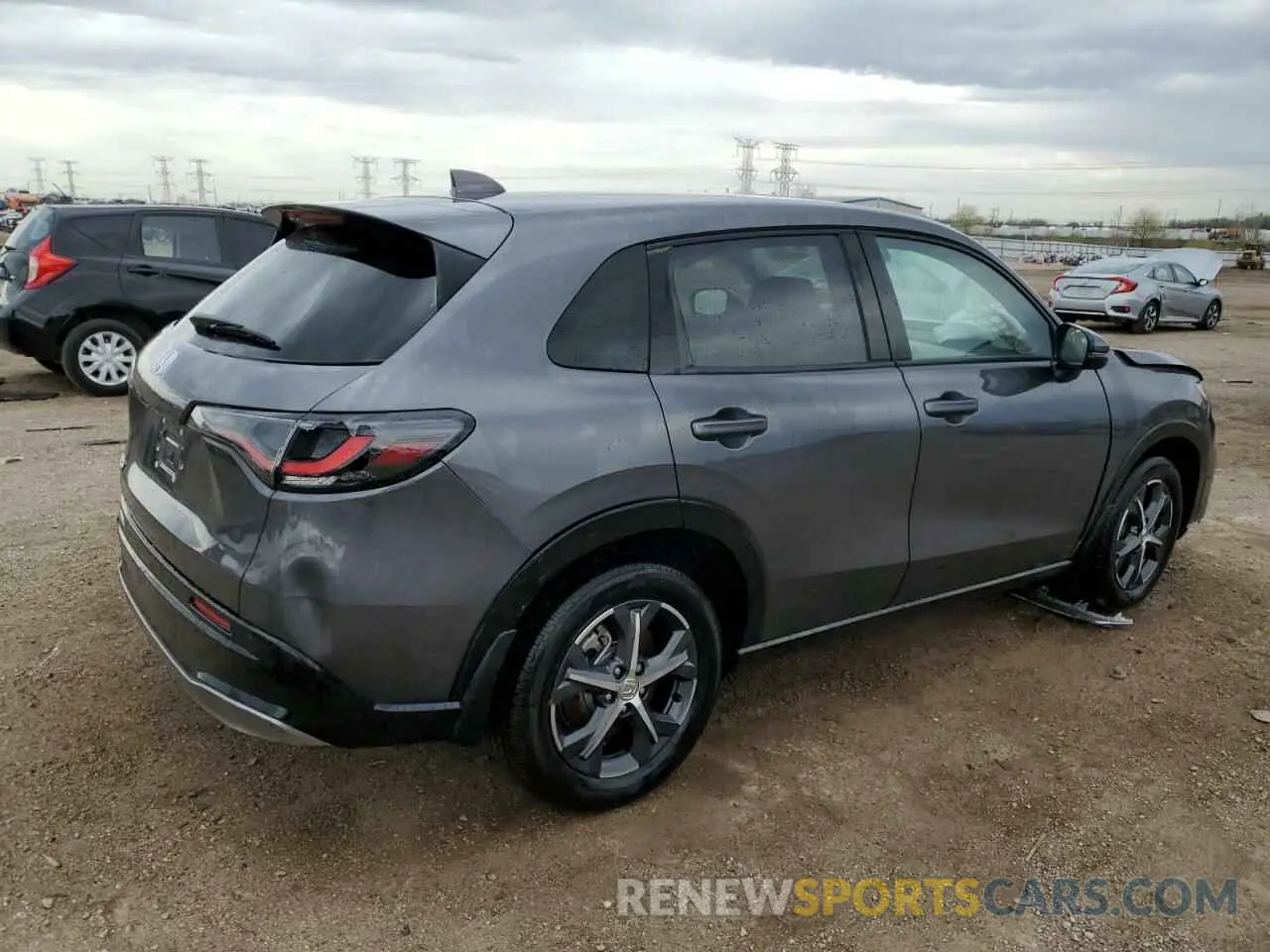 3 Фотография поврежденного автомобиля 3CZRZ2H78SM702488 HONDA HR-V 2025