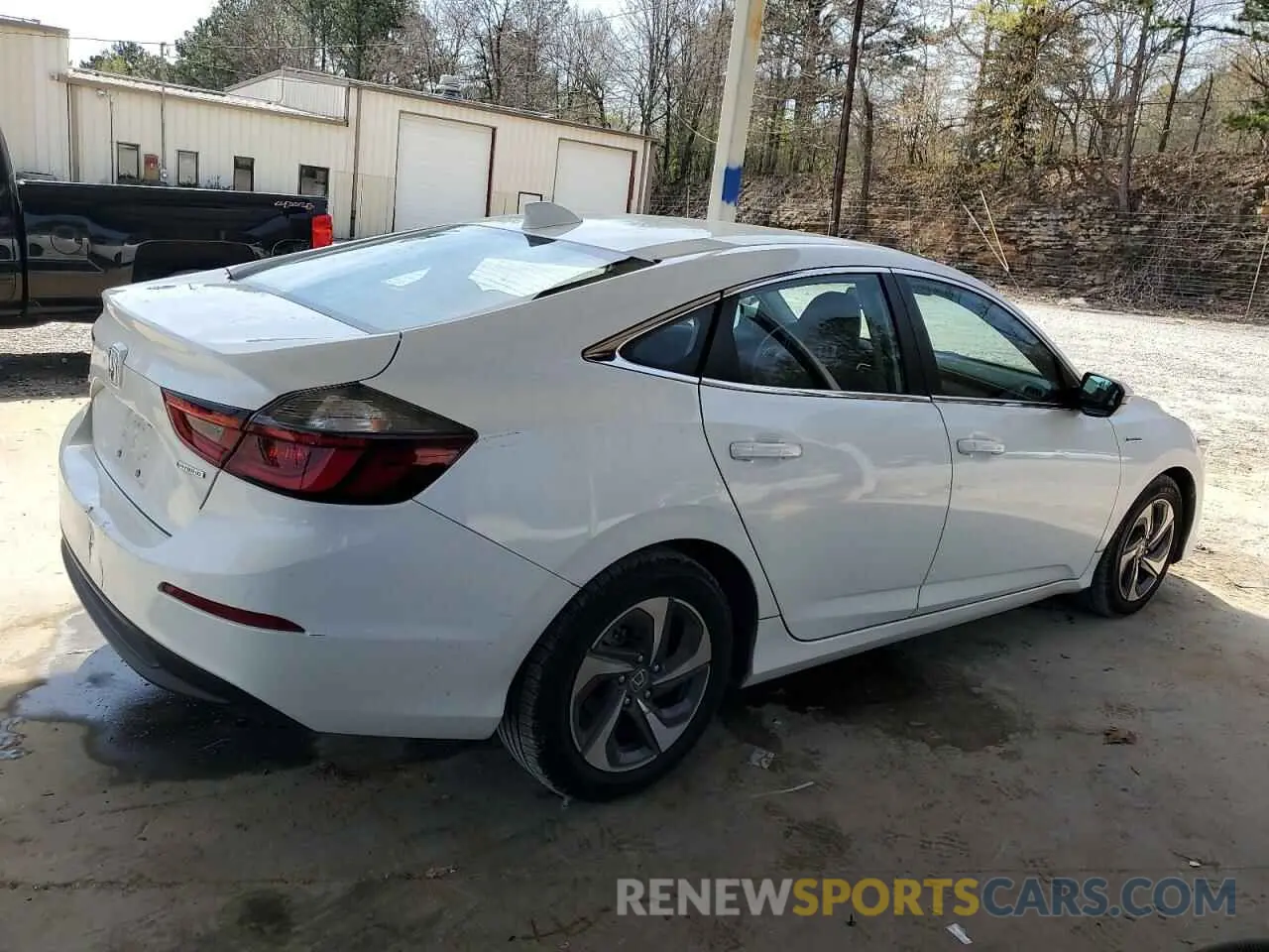 3 Photograph of a damaged car 19XZE4F12KE006778 HONDA INSIGHT 2019