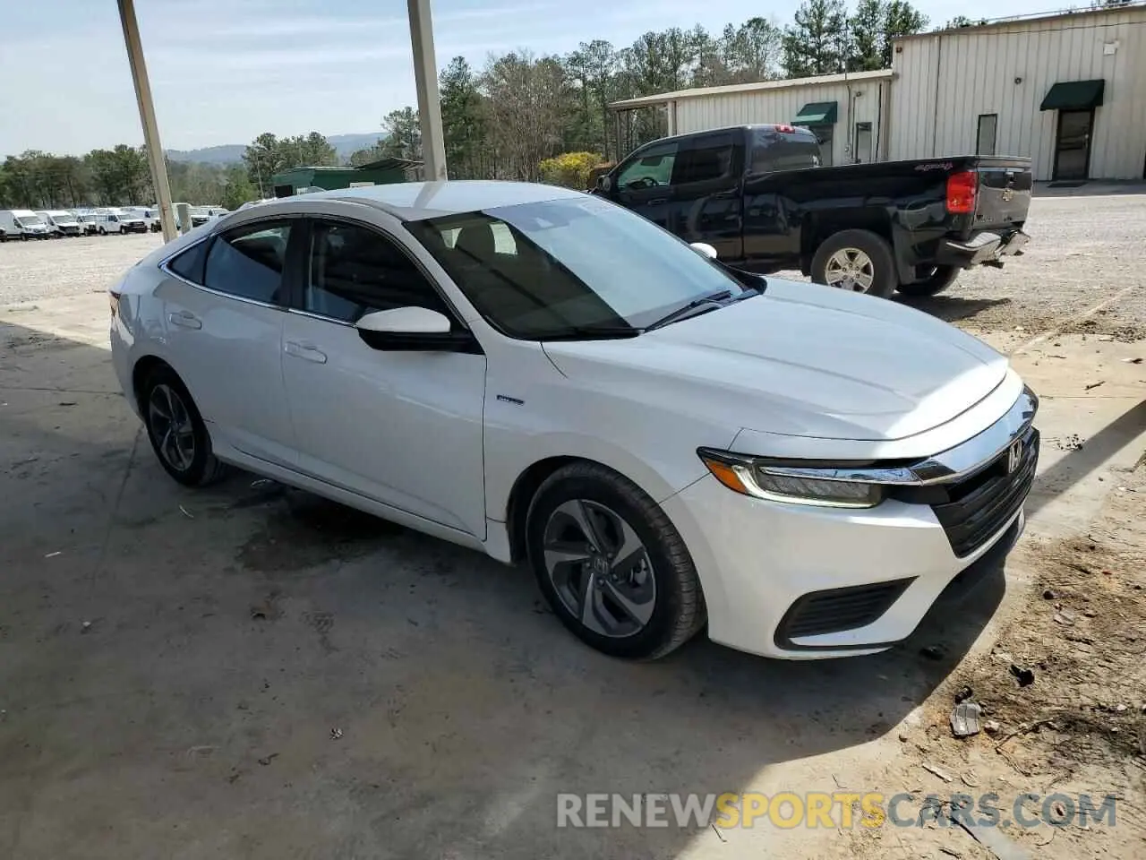 4 Photograph of a damaged car 19XZE4F12KE006778 HONDA INSIGHT 2019
