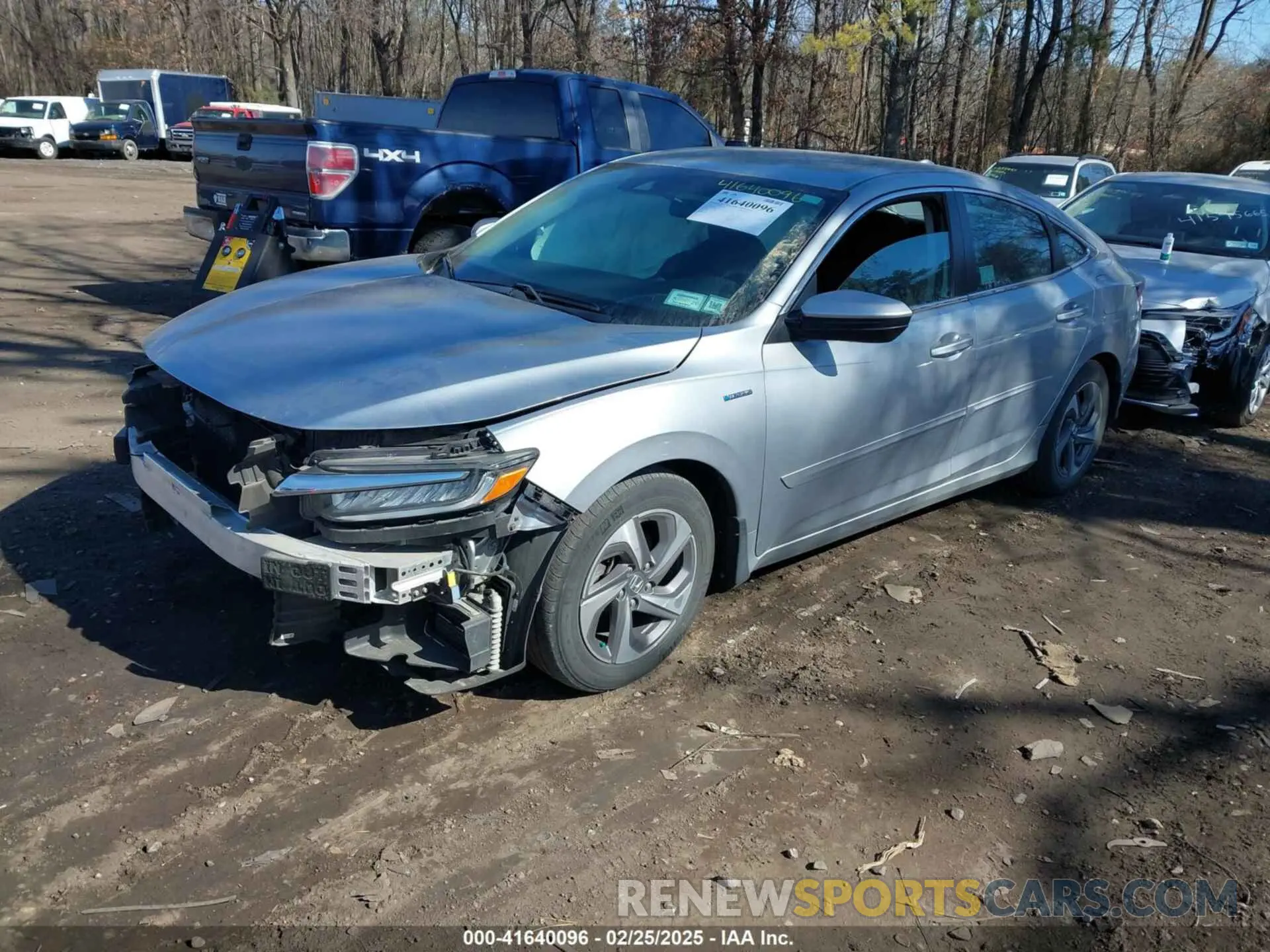 2 Фотография поврежденного автомобиля 19XZE4F14KE013196 HONDA INSIGHT 2019