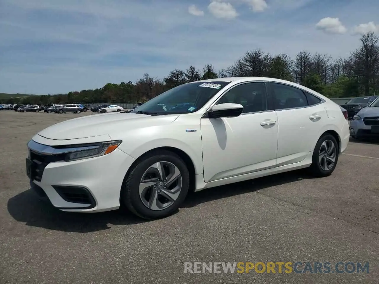 1 Photograph of a damaged car 19XZE4F15KE014079 HONDA INSIGHT 2019