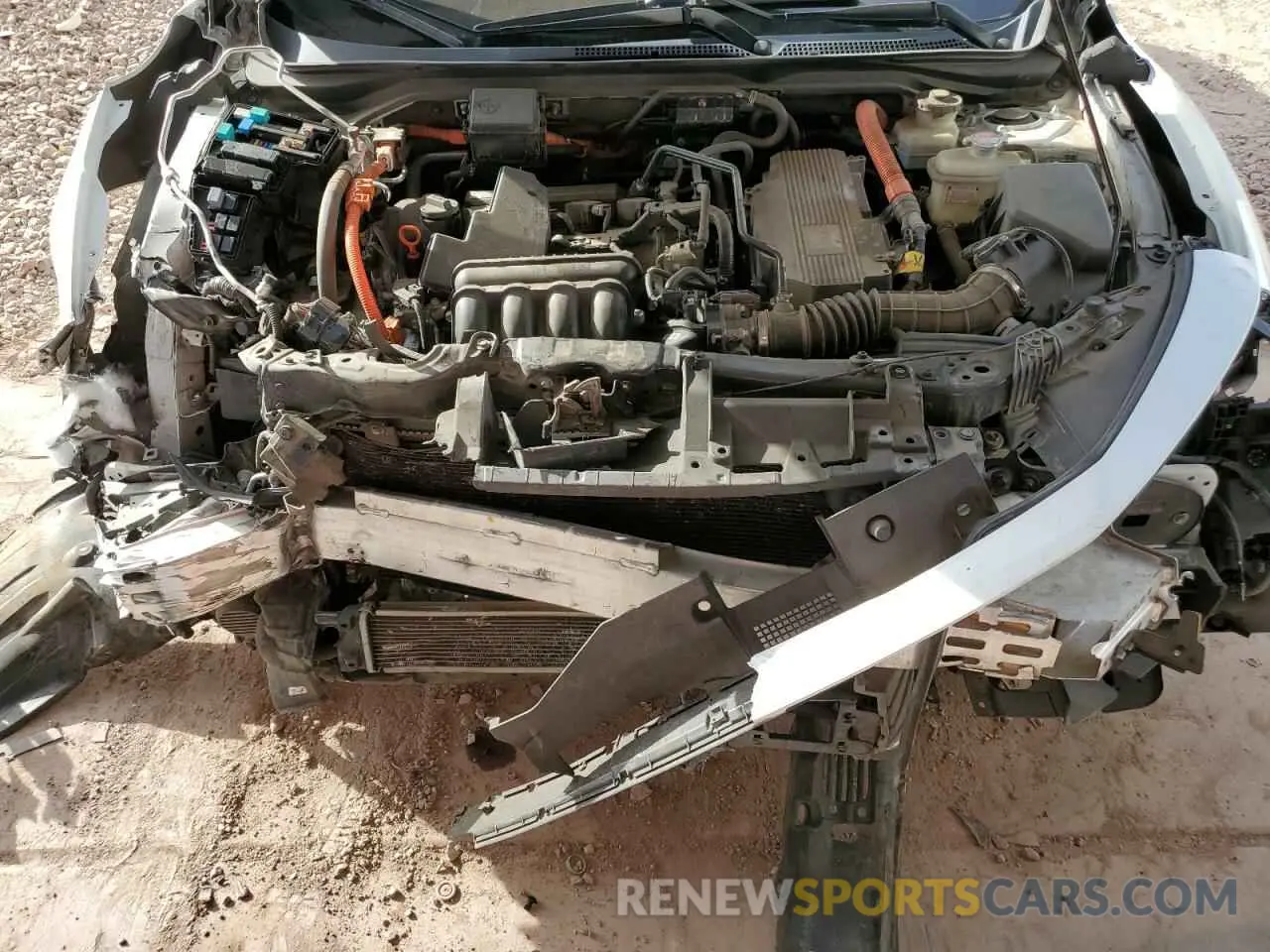 11 Фотография поврежденного автомобиля 19XZE4F17KE026251 HONDA INSIGHT 2019