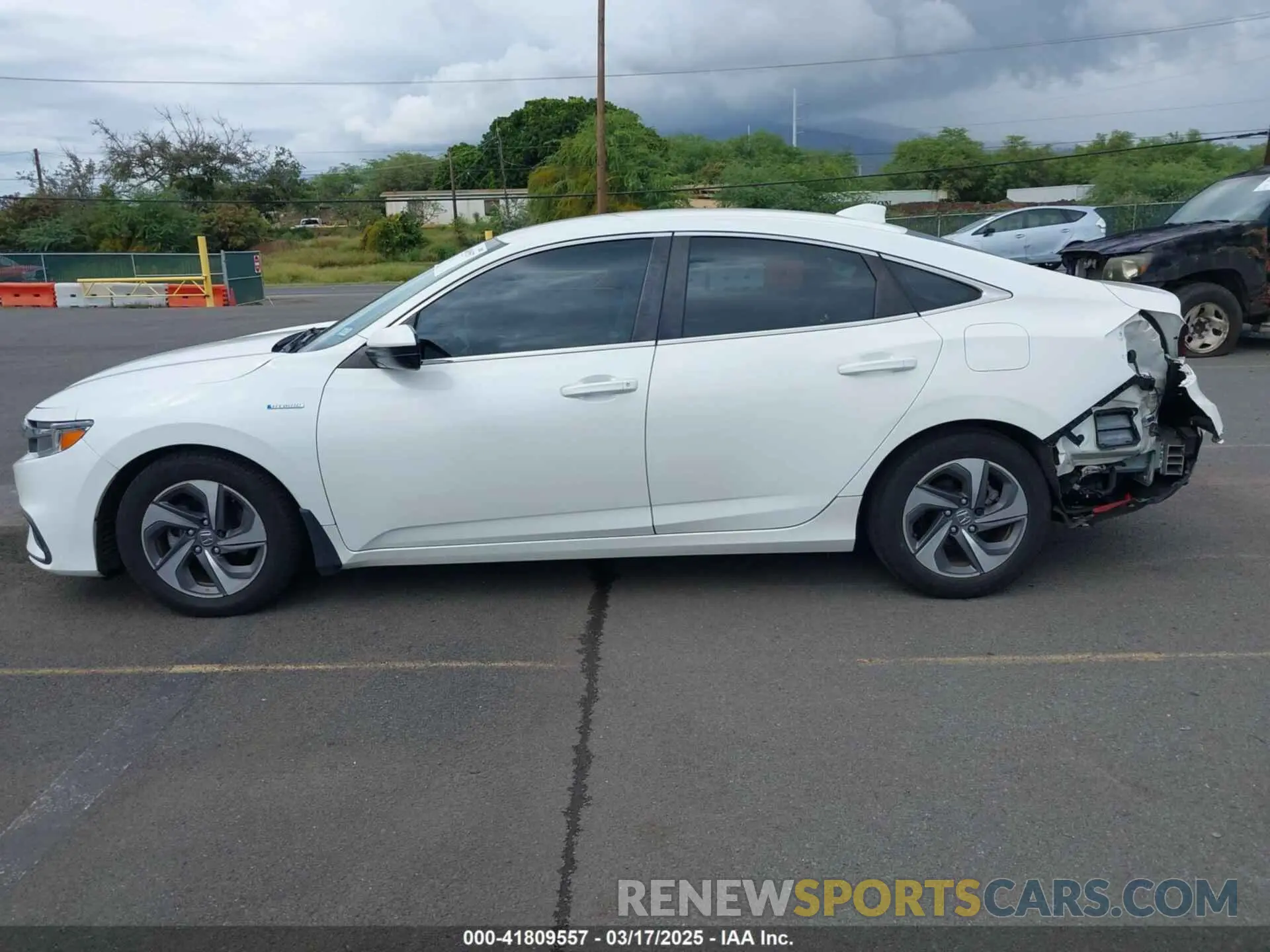 14 Photograph of a damaged car 19XZE4F50KE005082 HONDA INSIGHT 2019