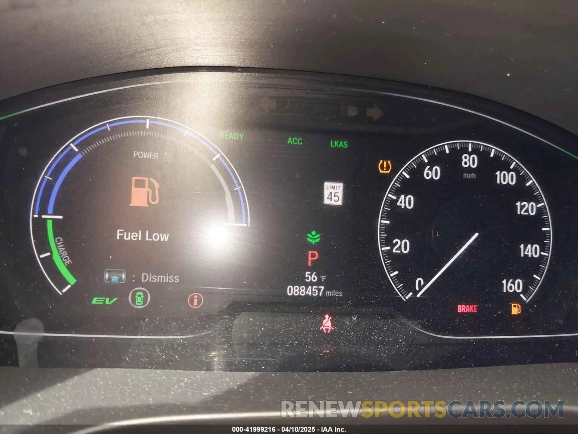 16 Photograph of a damaged car 19XZE4F50KE010136 HONDA INSIGHT 2019