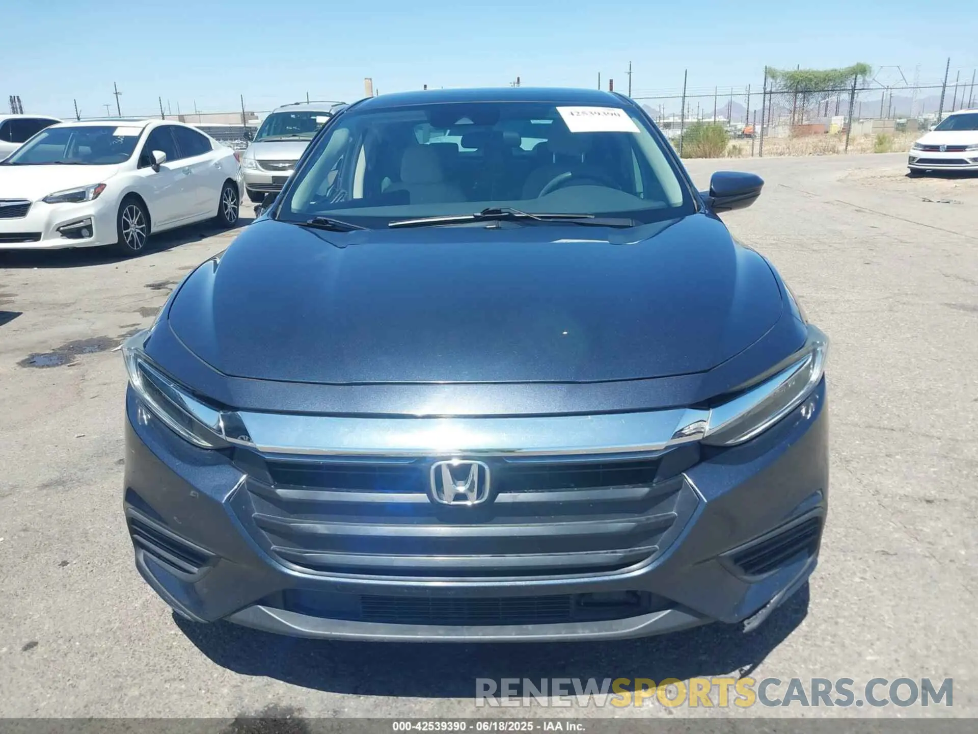 11 Photograph of a damaged car 19XZE4F51KE018827 HONDA INSIGHT 2019