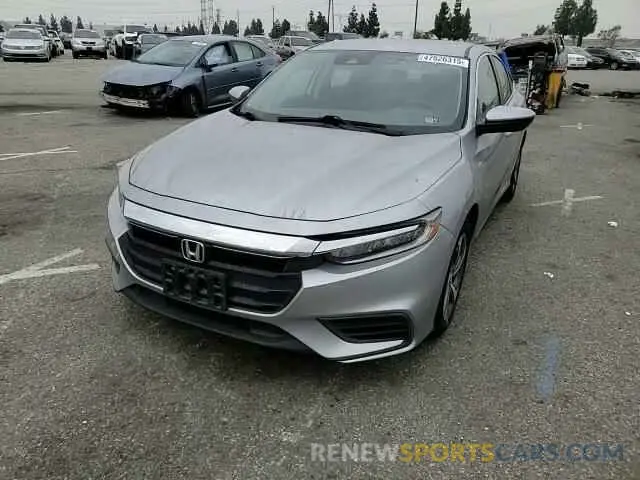 10 Photograph of a damaged car 19XZE4F51KE029343 HONDA INSIGHT 2019