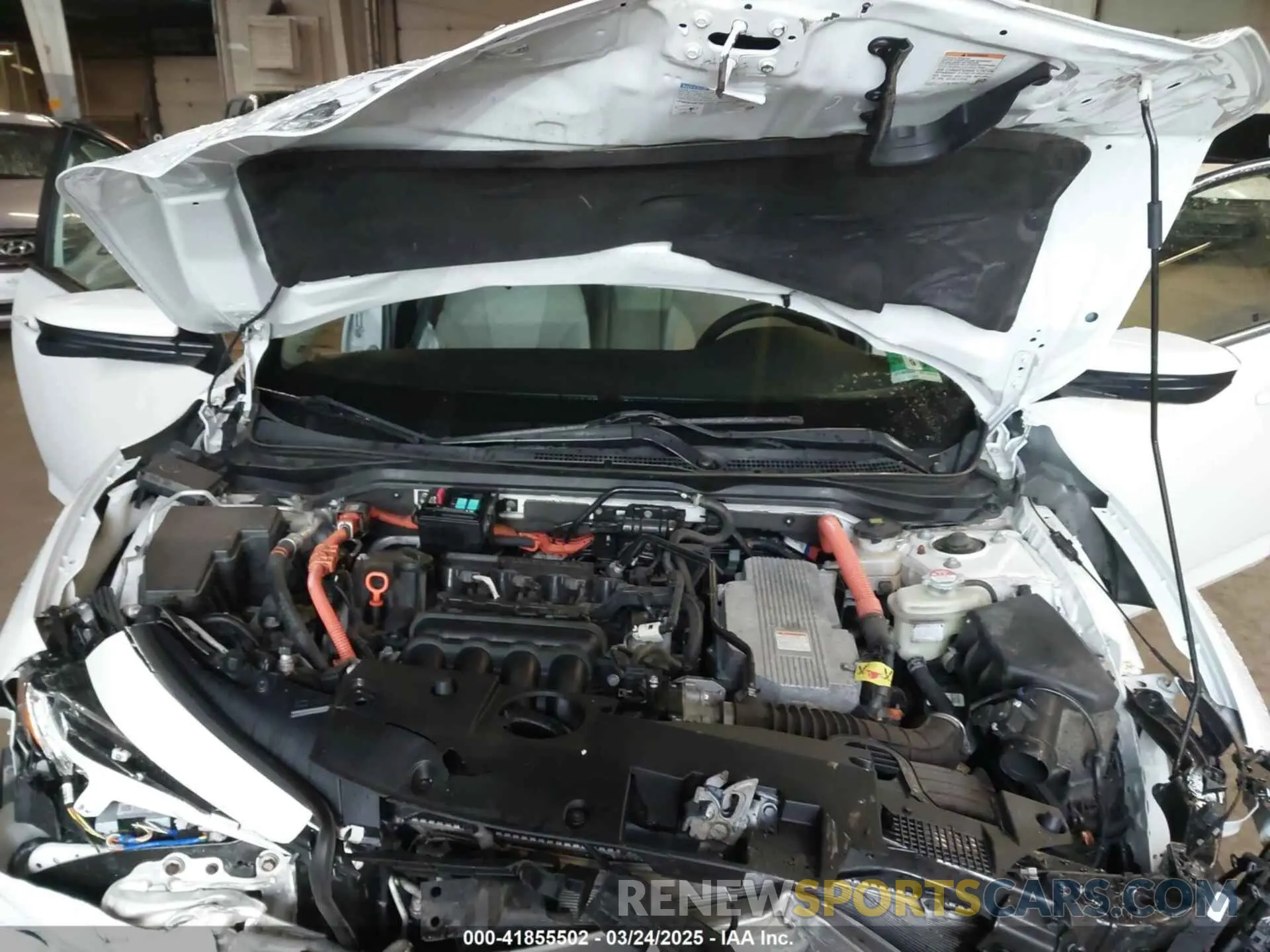 10 Photograph of a damaged car 19XZE4F52KE004774 HONDA INSIGHT 2019