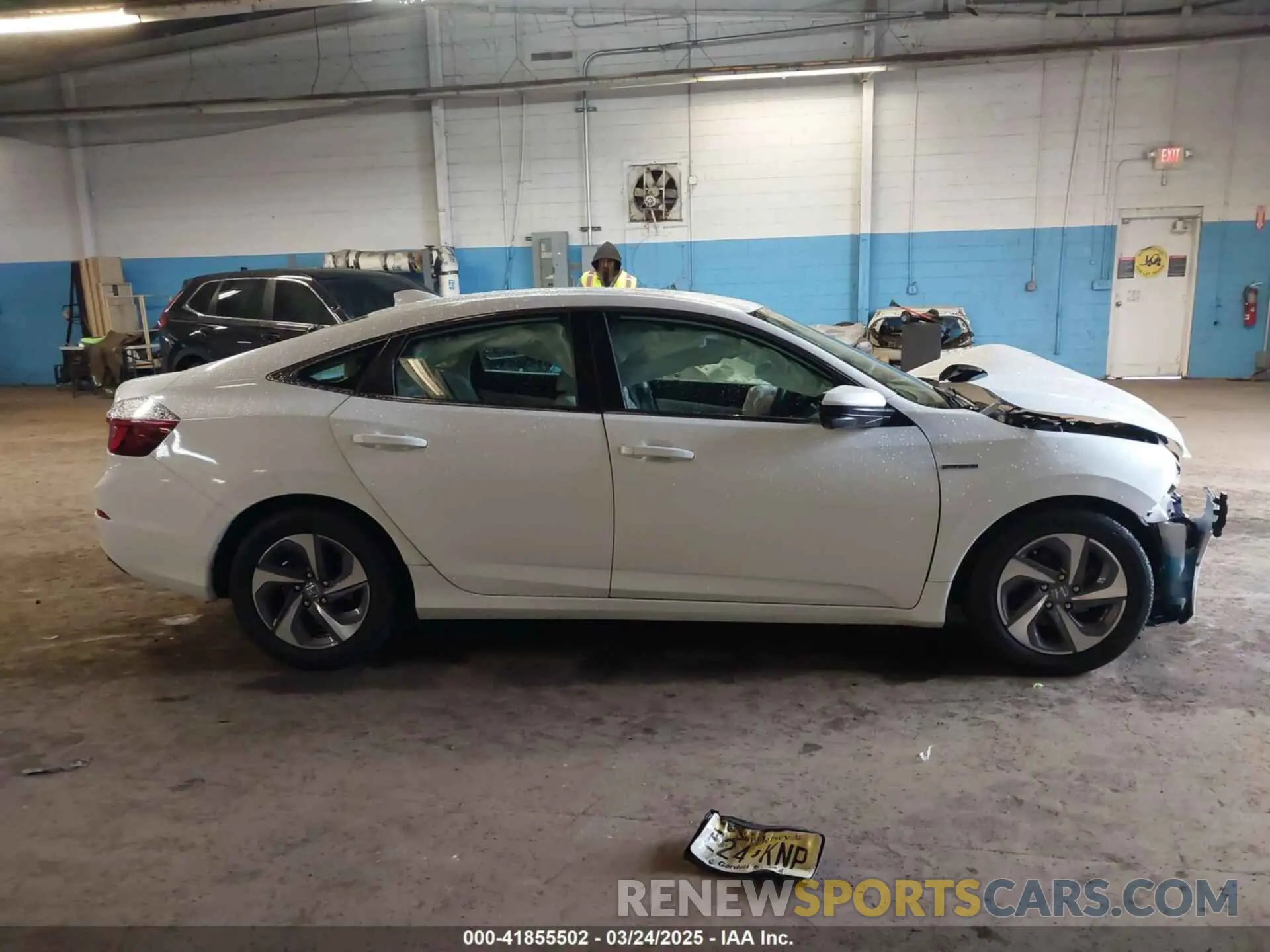 12 Photograph of a damaged car 19XZE4F52KE004774 HONDA INSIGHT 2019