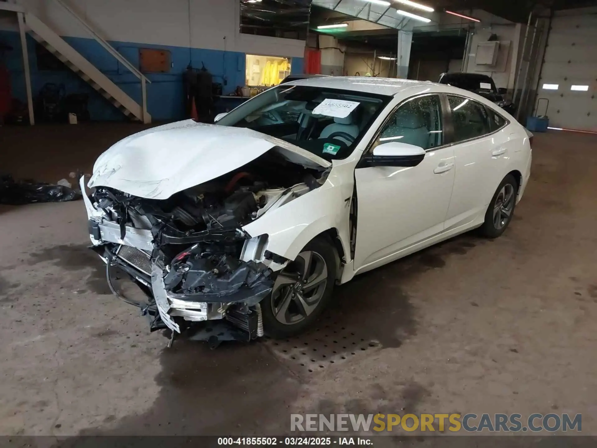 2 Photograph of a damaged car 19XZE4F52KE004774 HONDA INSIGHT 2019
