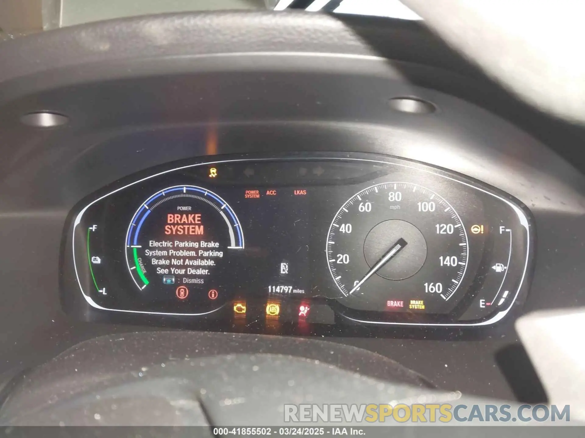7 Photograph of a damaged car 19XZE4F52KE004774 HONDA INSIGHT 2019
