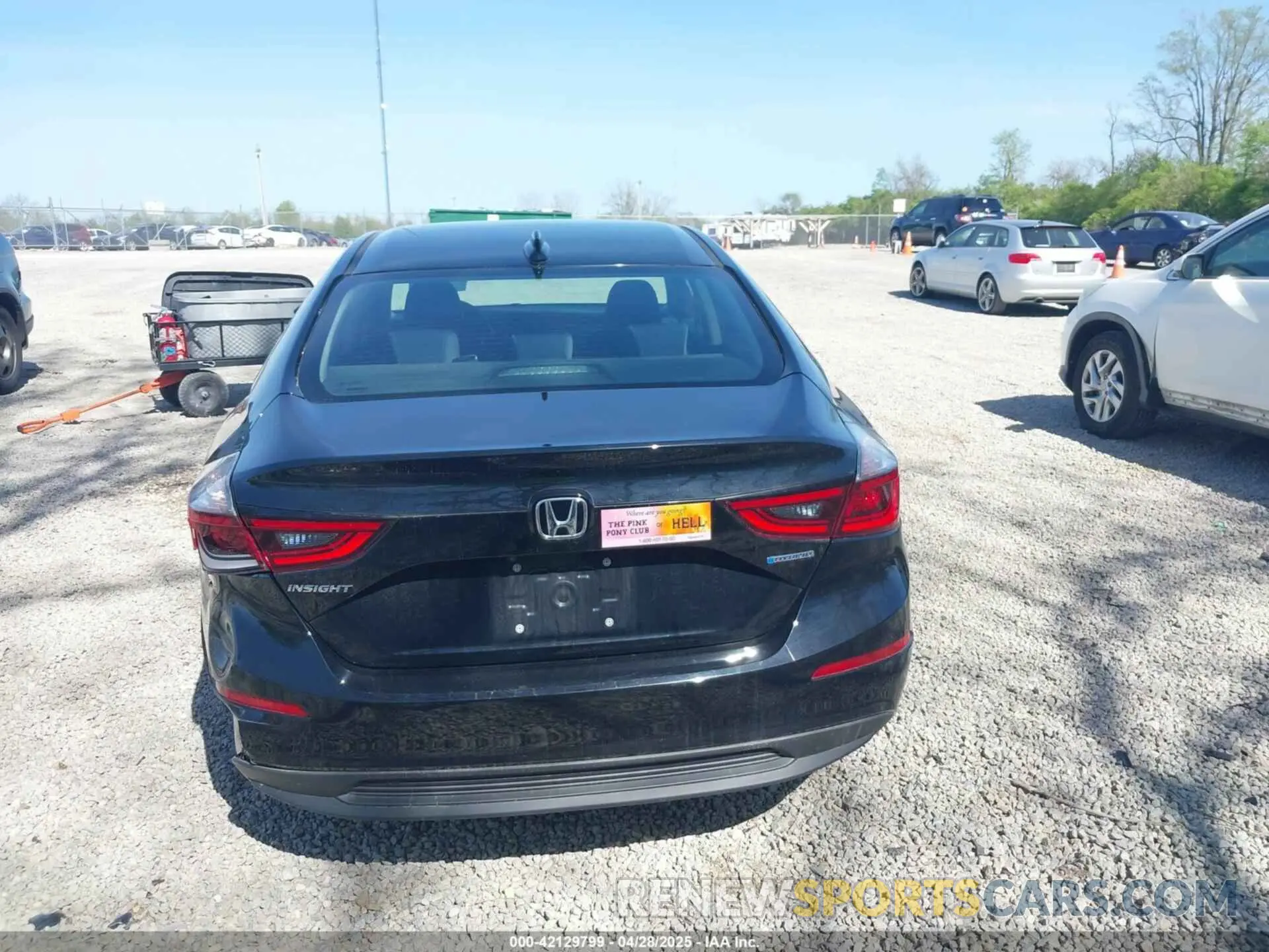 16 Photograph of a damaged car 19XZE4F52KE010915 HONDA INSIGHT 2019
