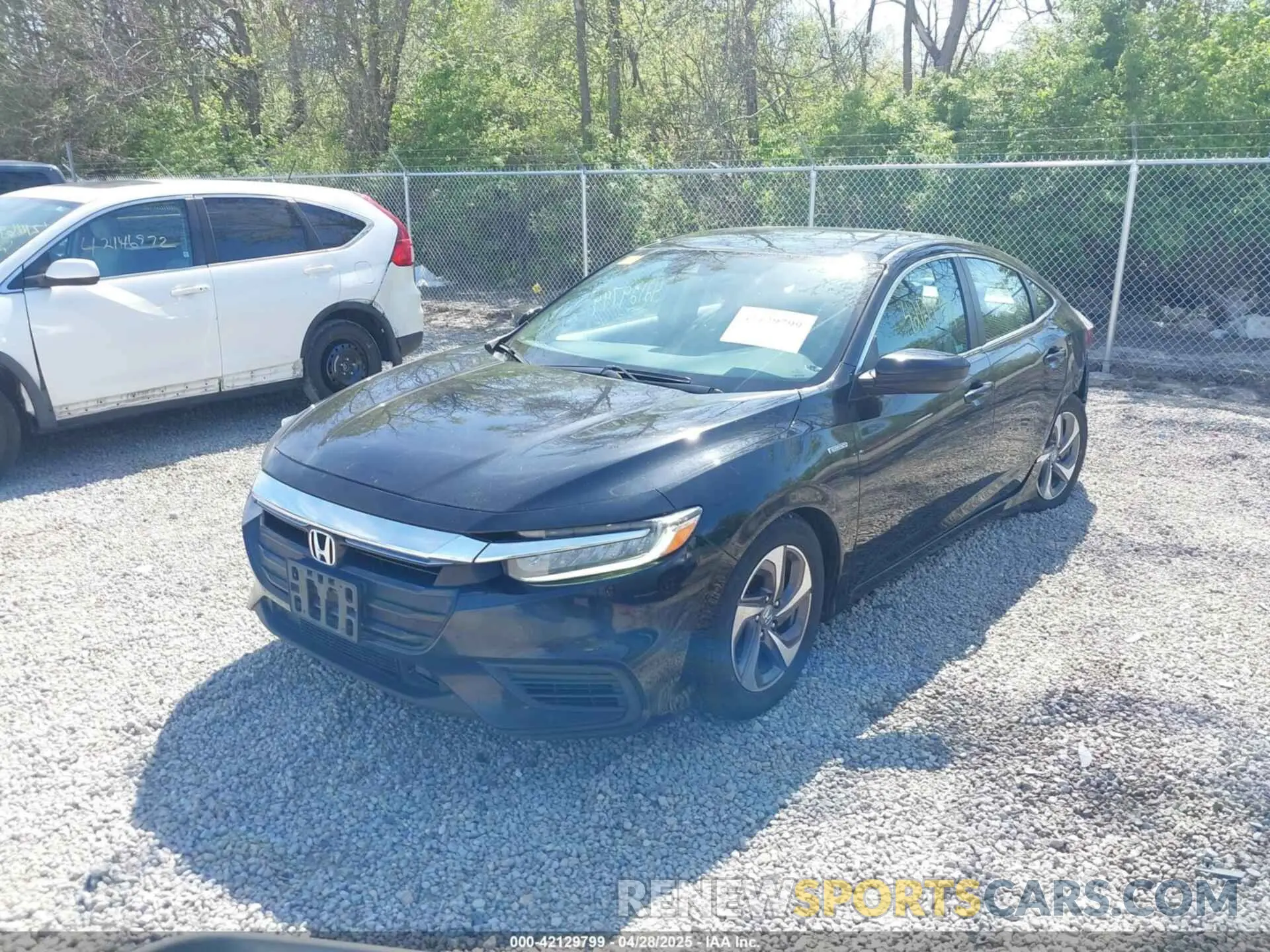 2 Photograph of a damaged car 19XZE4F52KE010915 HONDA INSIGHT 2019