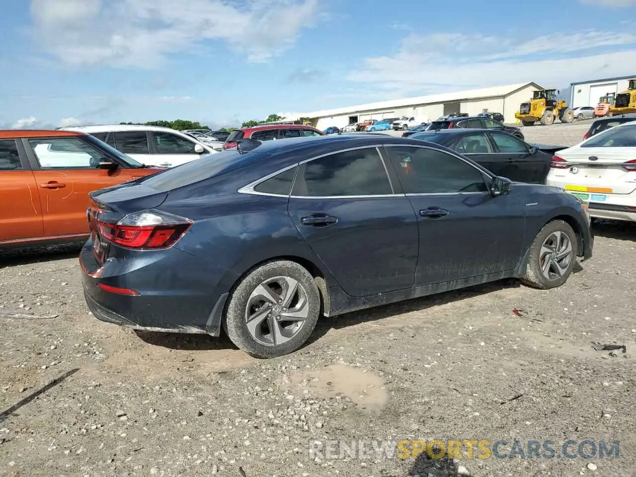 3 Photograph of a damaged car 19XZE4F52KE024751 HONDA INSIGHT 2019
