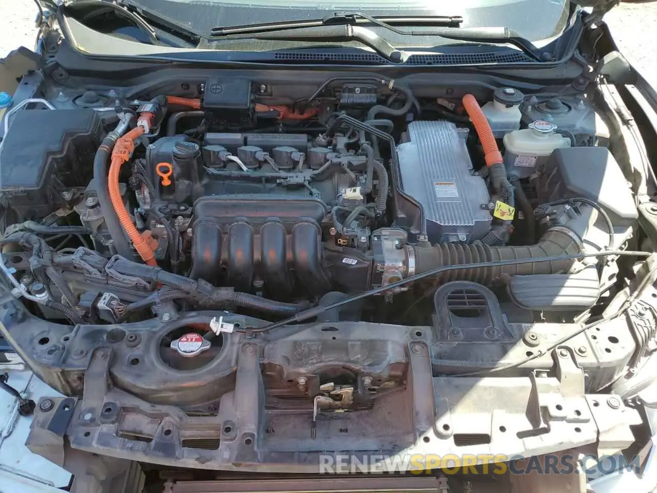 11 Фотография поврежденного автомобиля 19XZE4F52KE033983 HONDA INSIGHT 2019