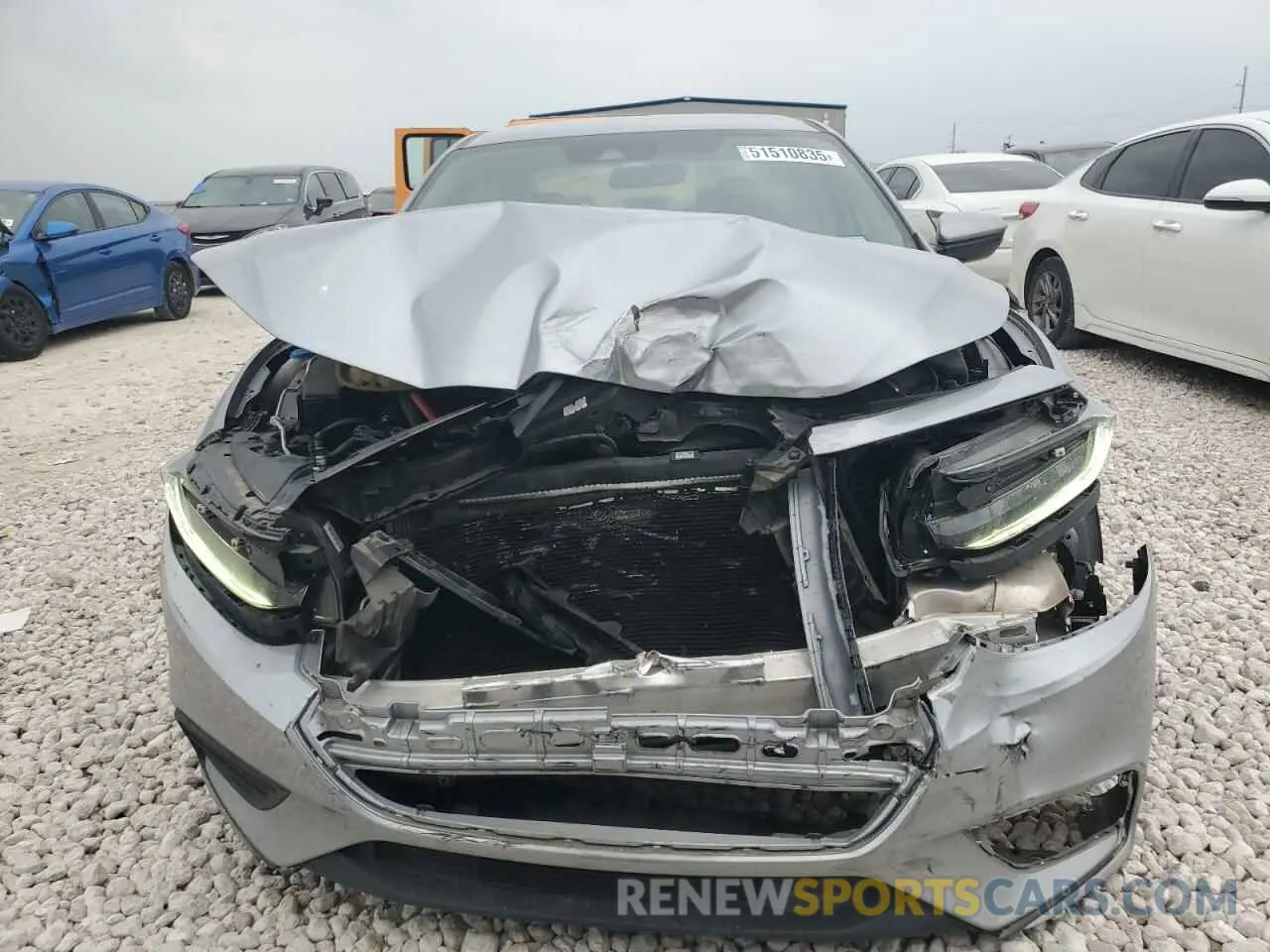 5 Photograph of a damaged car 19XZE4F53KE025164 HONDA INSIGHT 2019