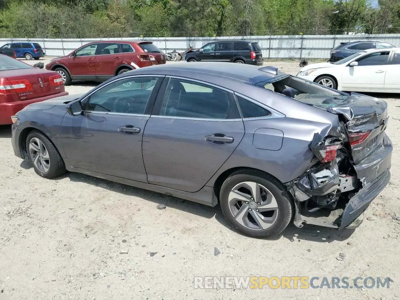 2 Фотография поврежденного автомобиля 19XZE4F54KE008079 HONDA INSIGHT 2019
