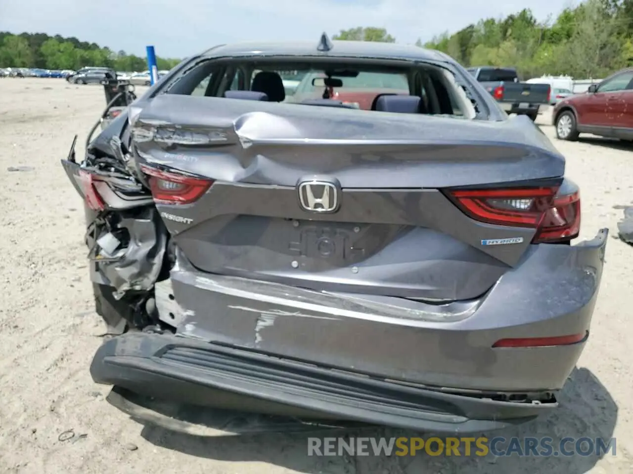 6 Фотография поврежденного автомобиля 19XZE4F54KE008079 HONDA INSIGHT 2019