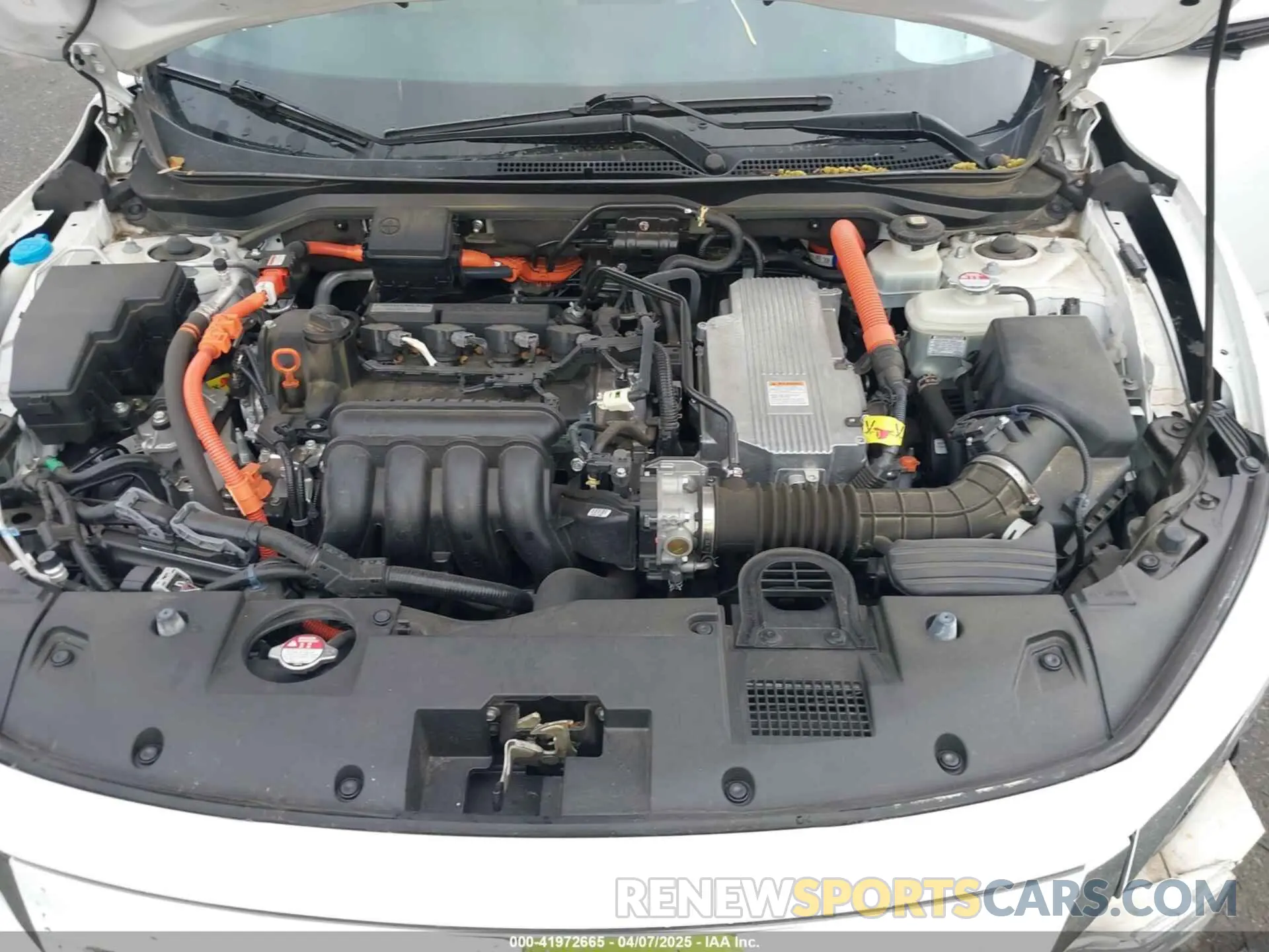 10 Photograph of a damaged car 19XZE4F54KE033029 HONDA INSIGHT 2019