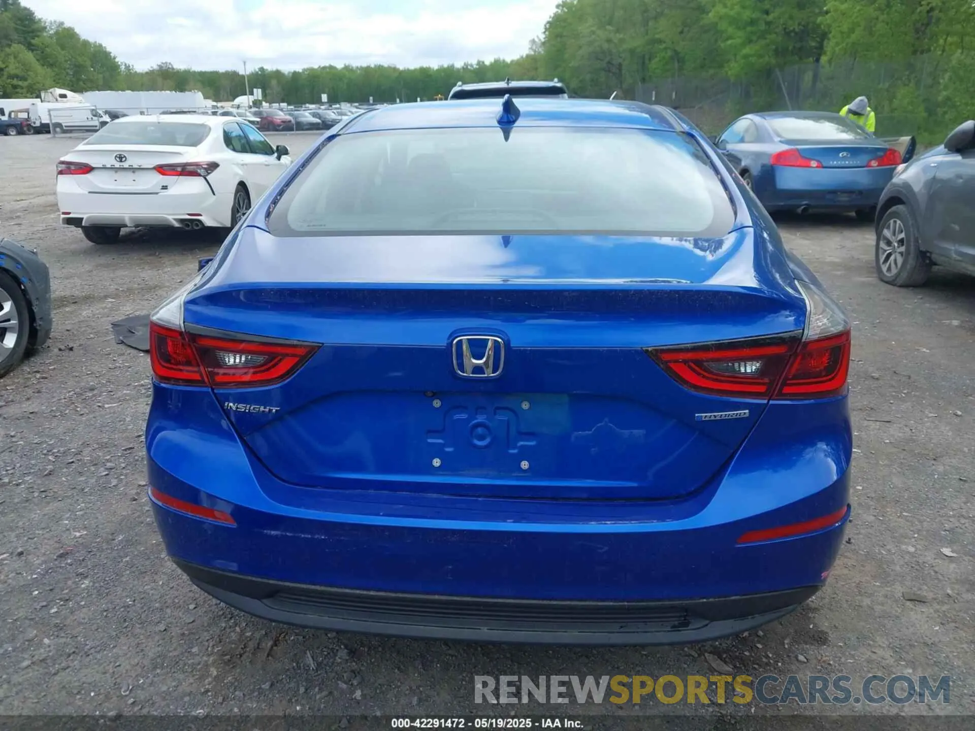 16 Photograph of a damaged car 19XZE4F55KE022055 HONDA INSIGHT 2019