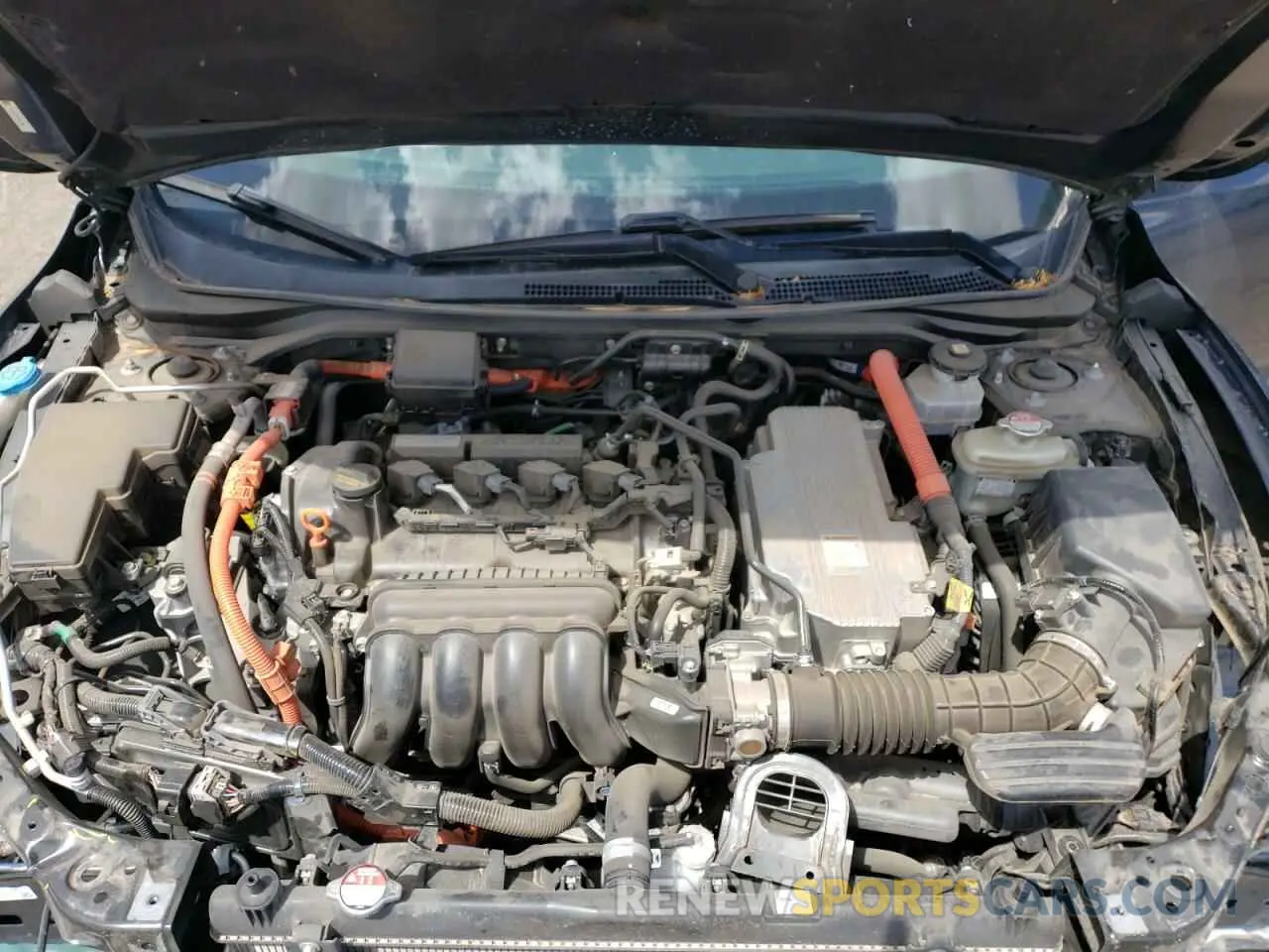 13 Photograph of a damaged car 19XZE4F55KE031886 HONDA INSIGHT 2019