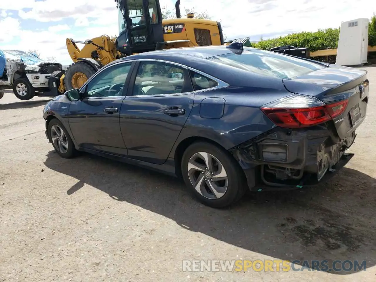 3 Photograph of a damaged car 19XZE4F55KE031886 HONDA INSIGHT 2019